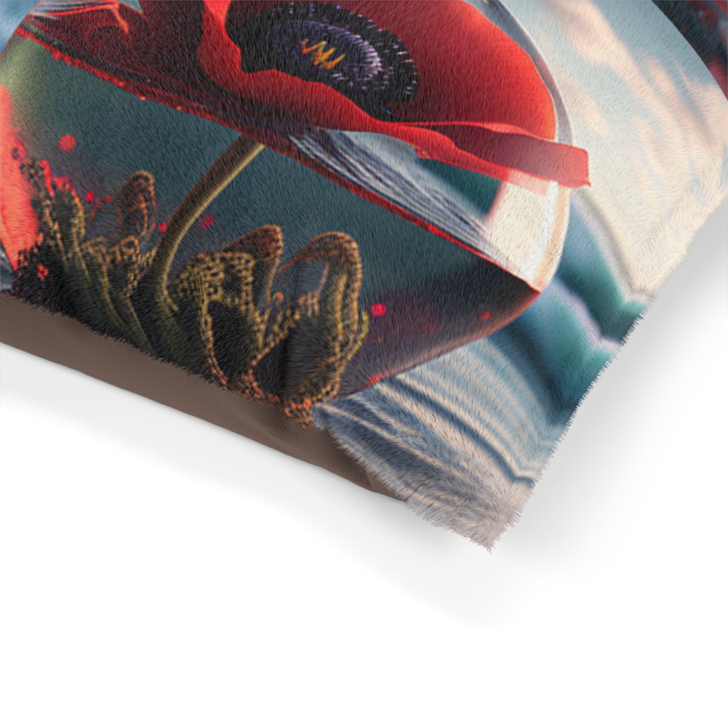 Pet Bed Red Anemone in a Vase 5