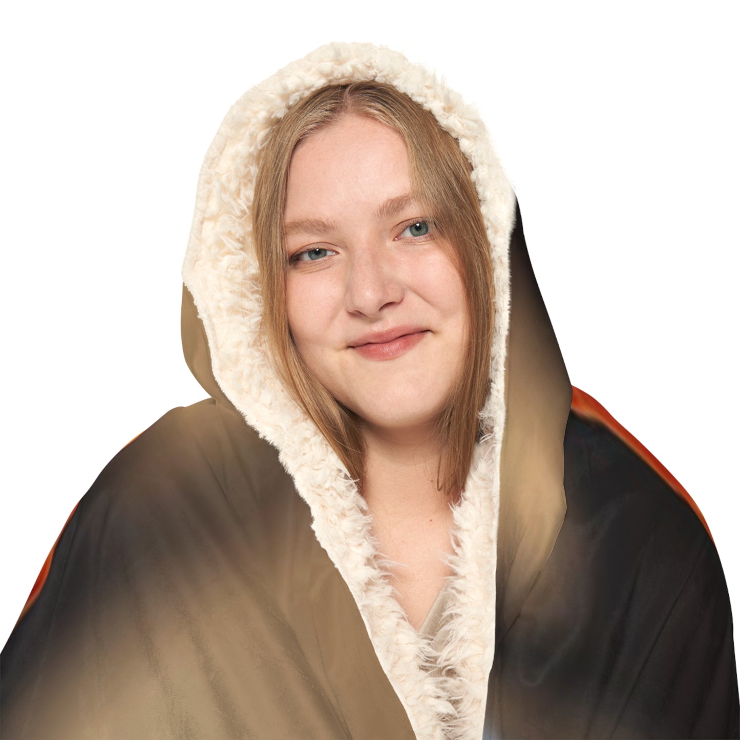 Snuggle Hooded Blanket Poppy in a Glass Vase 1