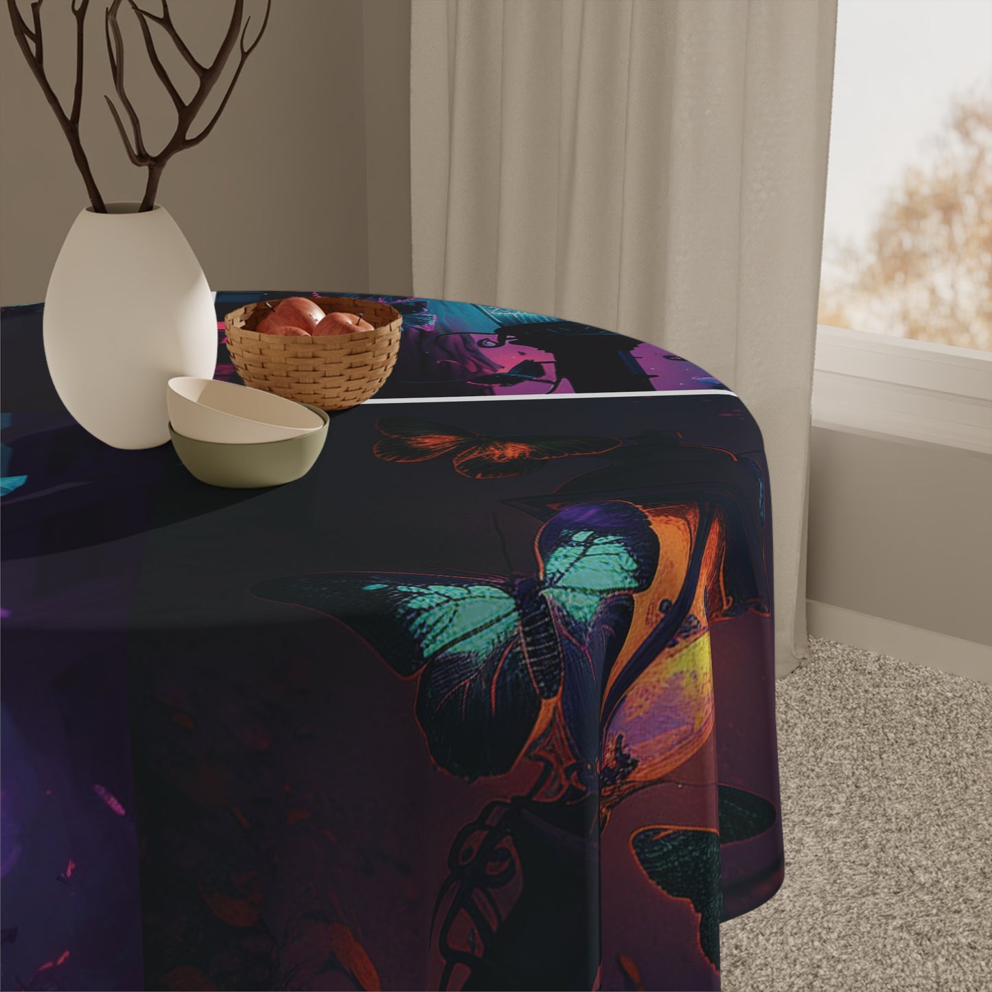 Tablecloth Street Light Butterfly 5