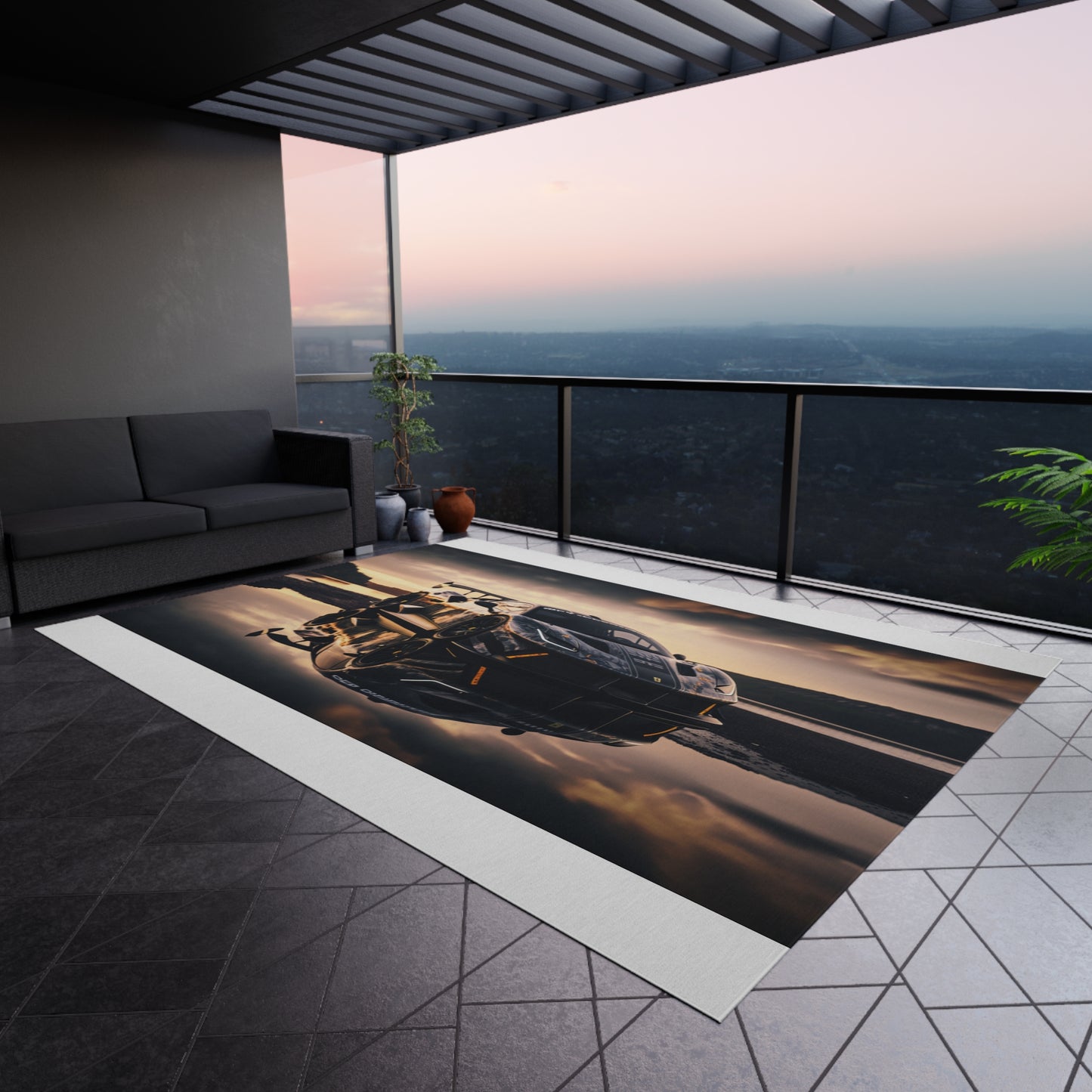 Outdoor Rug Ferrari Lake 2