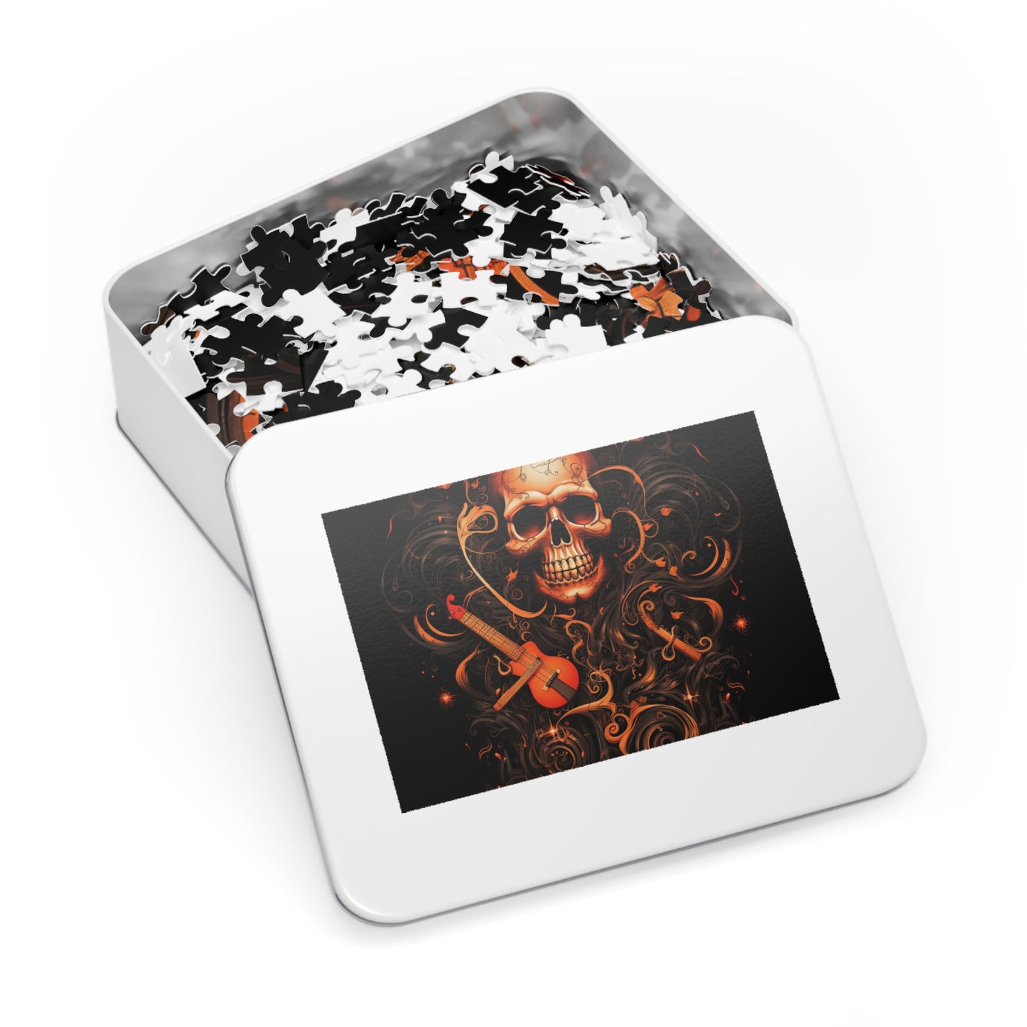 Jigsaw Puzzle (30, 110, 252, 500,1000-Piece) Skull Treble Clef 4