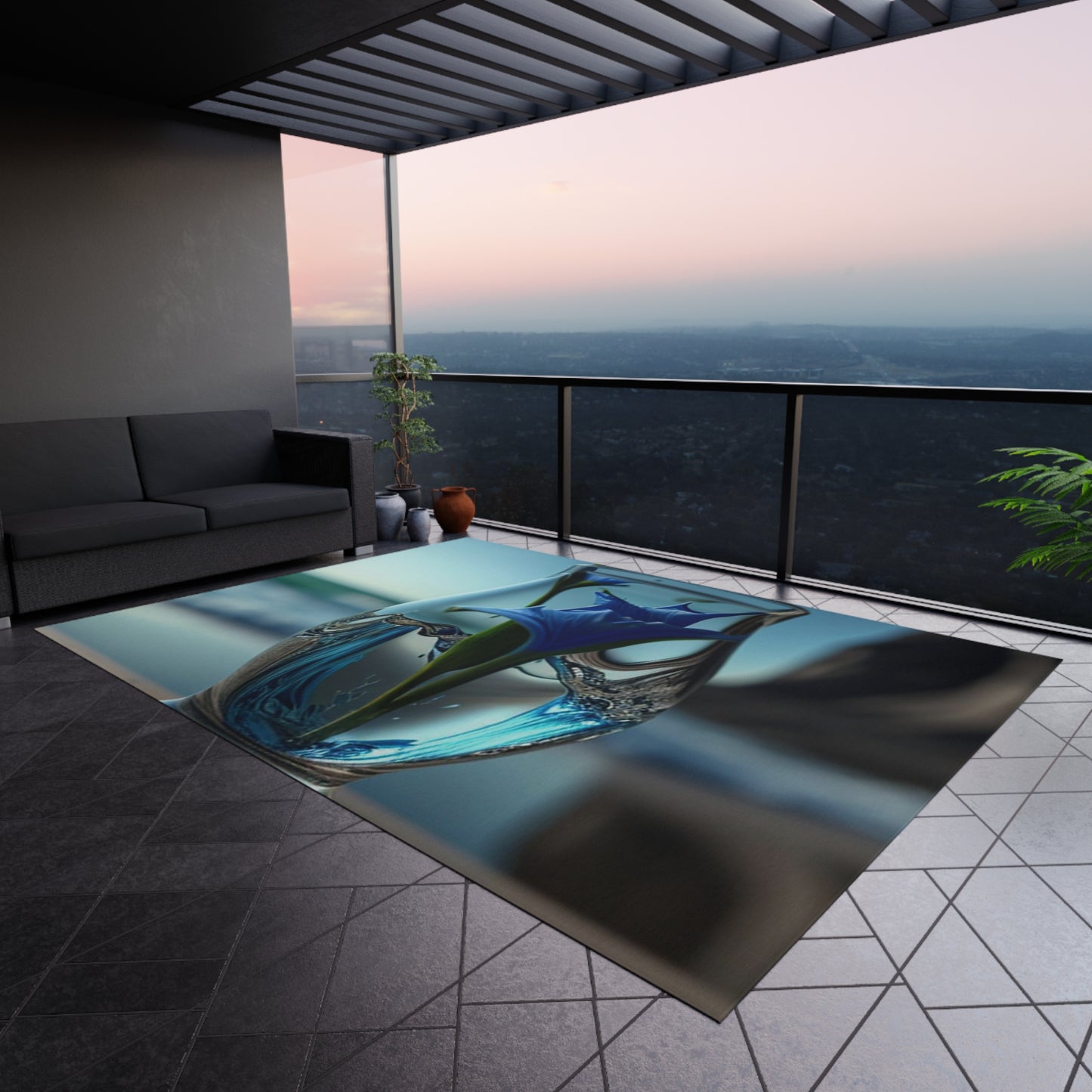 Outdoor Rug The Bluebell 2