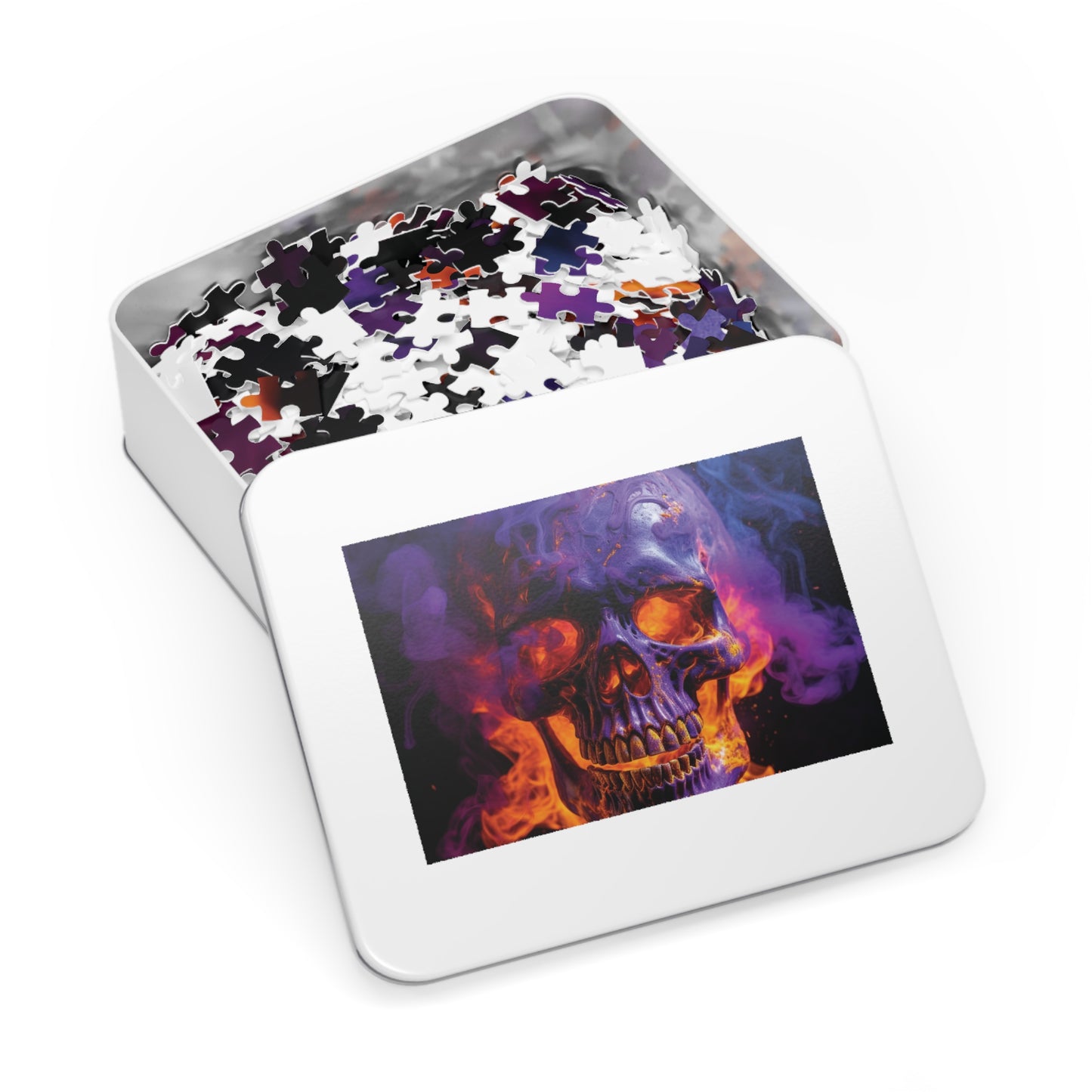 Jigsaw Puzzle (30, 110, 252, 500,1000-Piece) Macro Skull 1