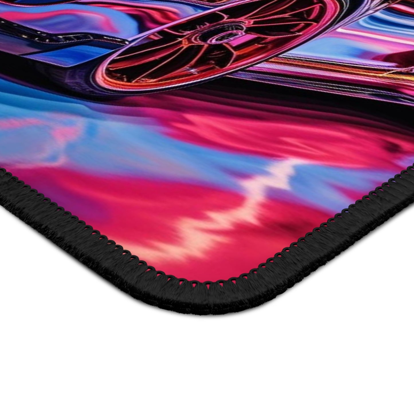 Gaming Mouse Pad American Flag Colored Porsche 3