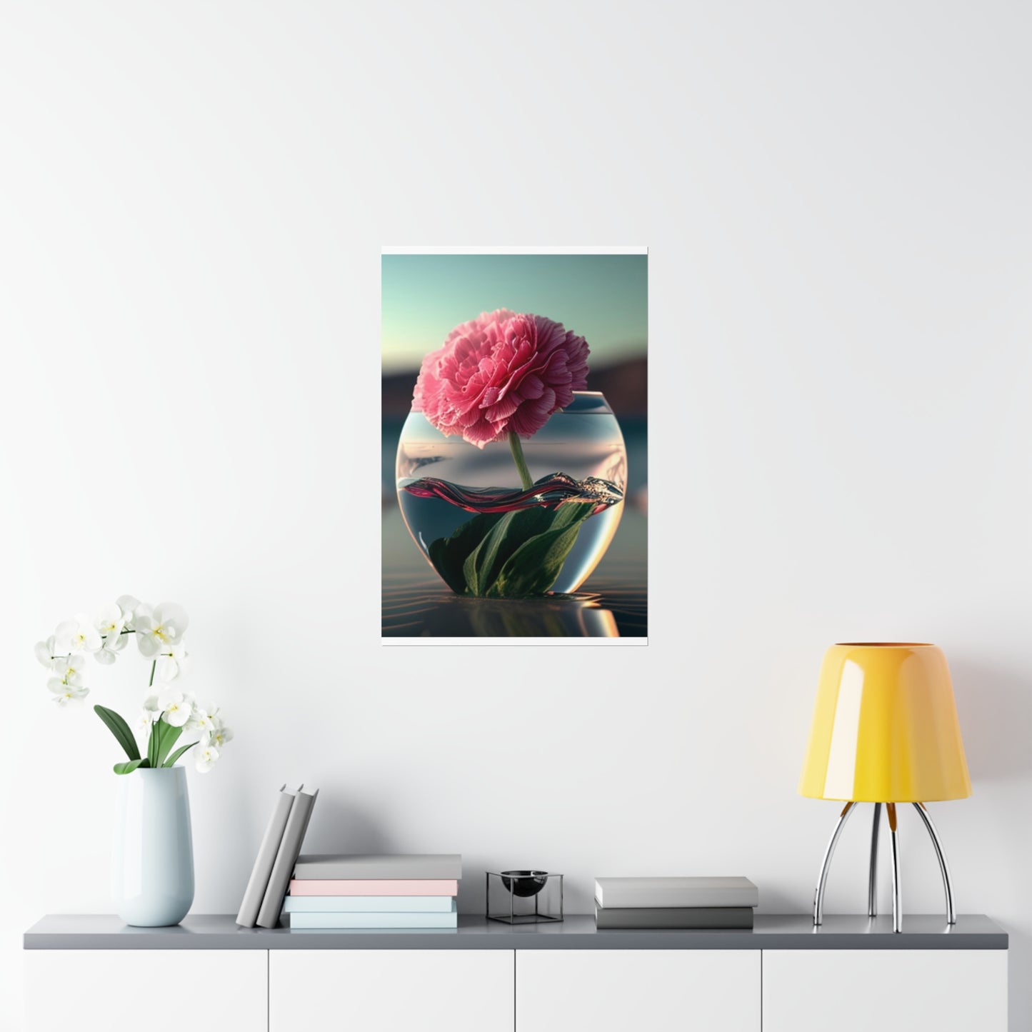 Premium Matte Vertical Posters Carnation 2