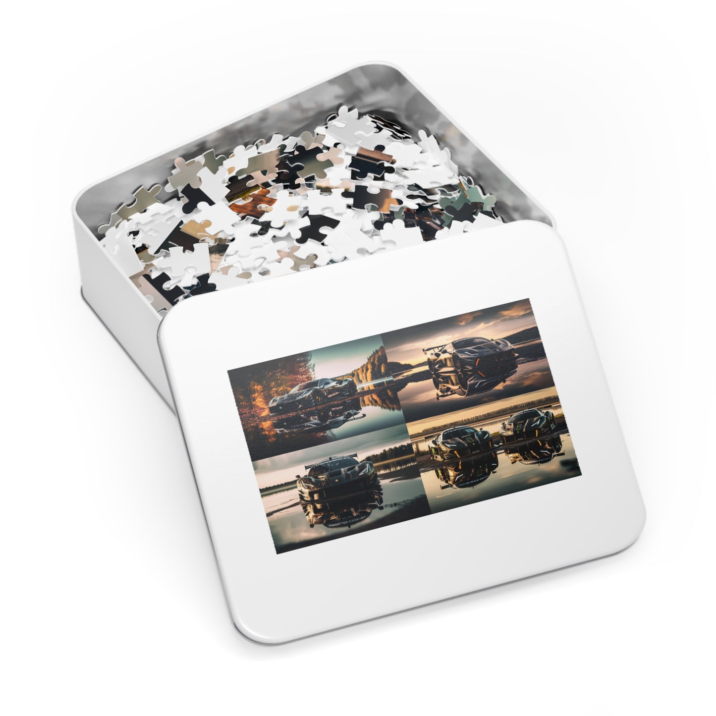 Jigsaw Puzzle (30, 110, 252, 500,1000-Piece) Ferrari Lake 5