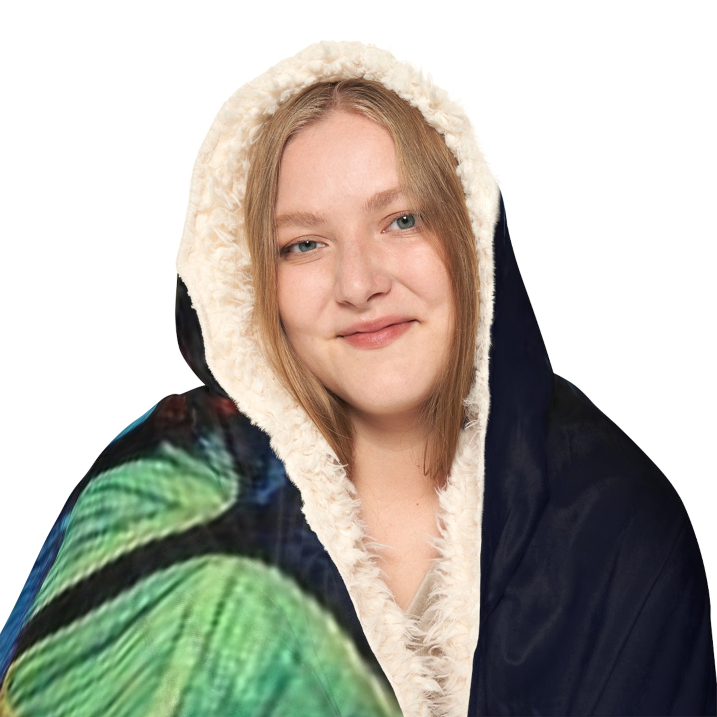 Snuggle Hooded Blanket Moon Butterfly 1