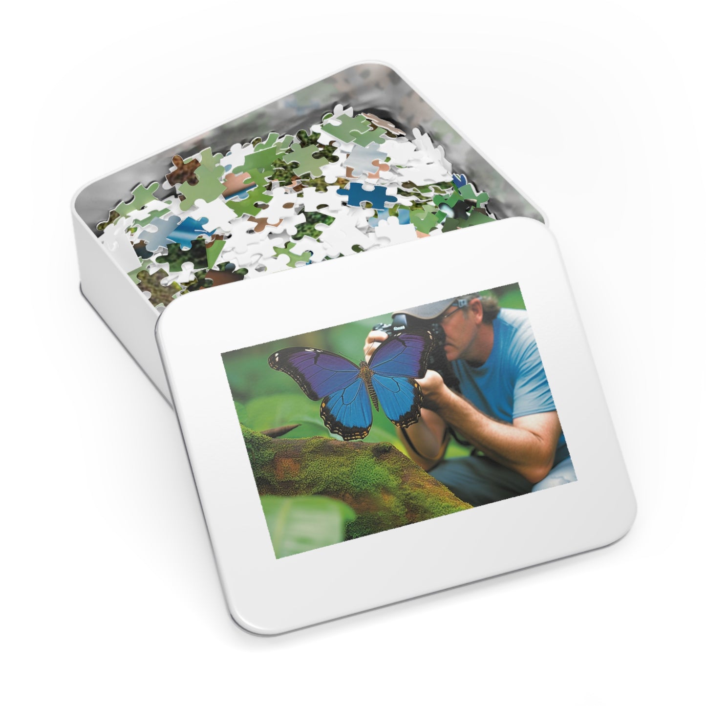 Jigsaw Puzzle (30, 110, 252, 500,1000-Piece) Jungle Butterfly 4