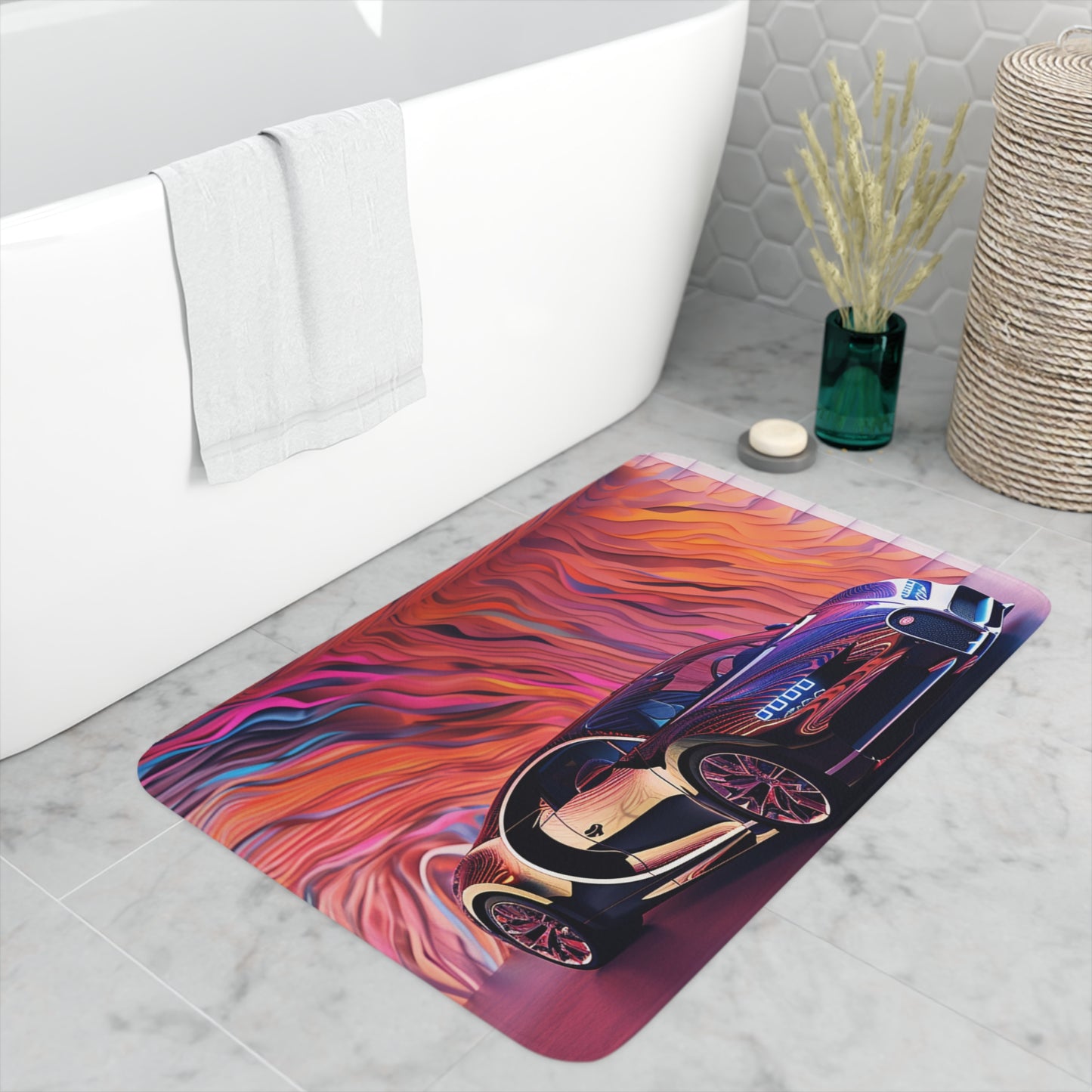 Memory Foam Bath Mat Bugatti Abstract Flair 4