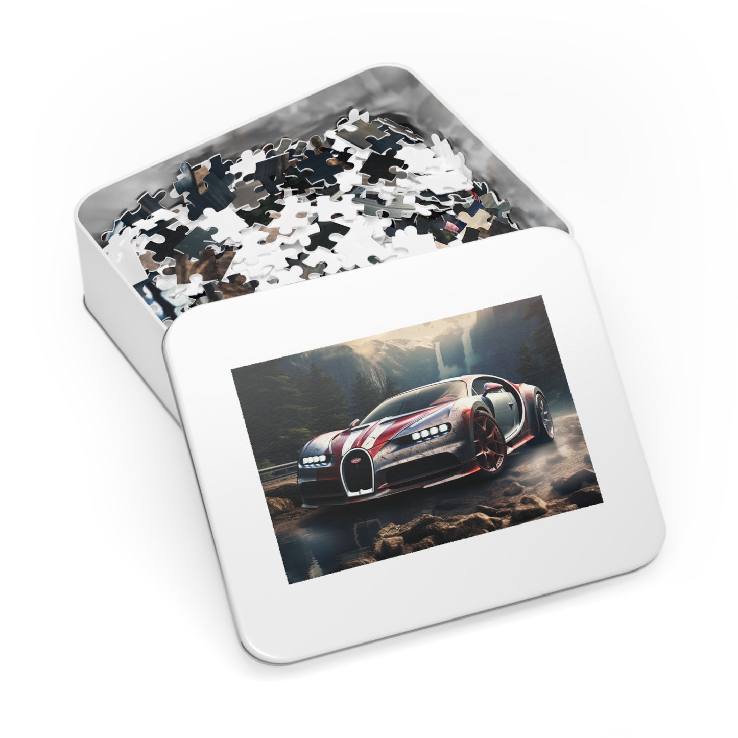 Jigsaw Puzzle (30, 110, 252, 500,1000-Piece) Bugatti Waterfall 4
