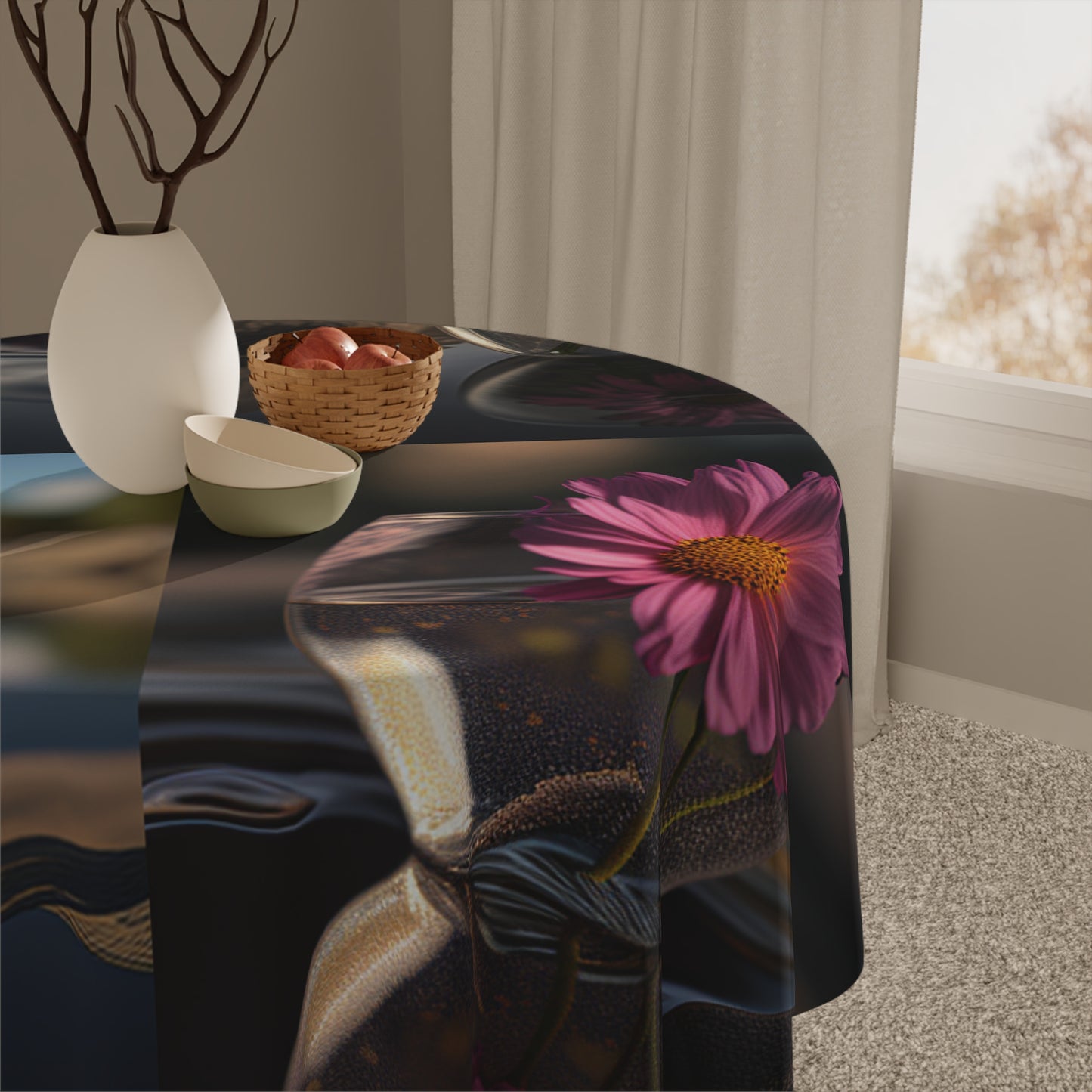 Tablecloth Pink Daisy 5