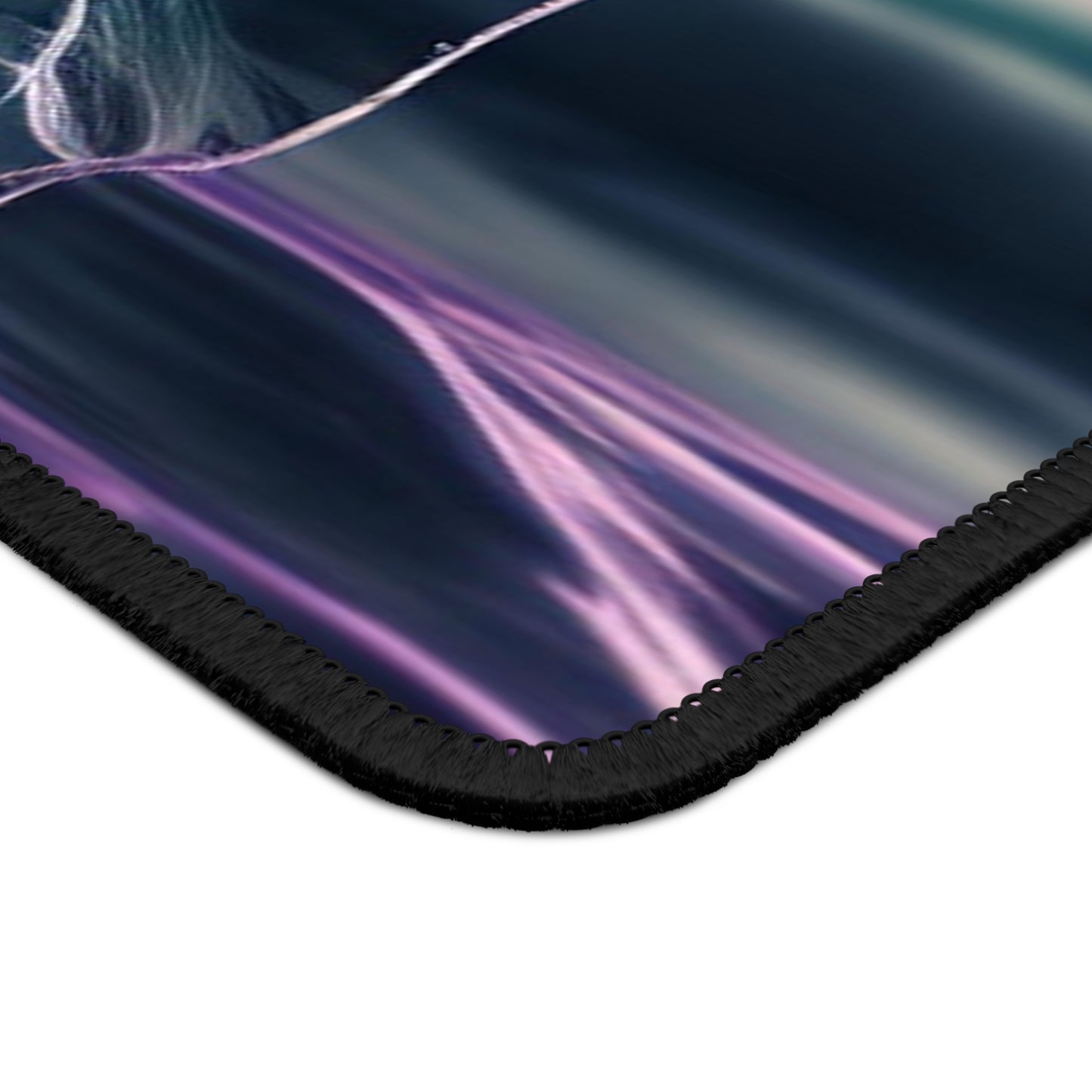 Gaming Mouse Pad Purple Sweet pea in a vase 3