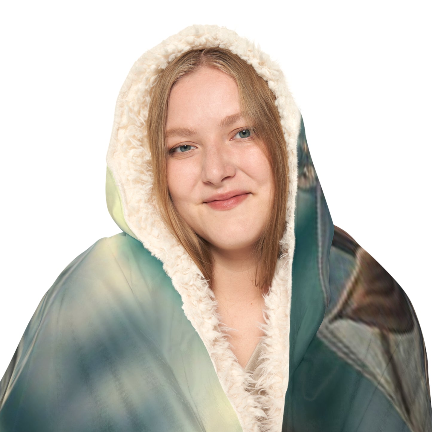 Snuggle Hooded Blanket The Bluebell 4