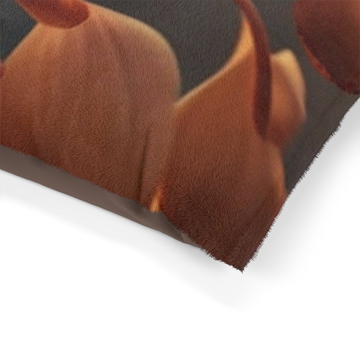 Pet Bed Orange Orchid 1