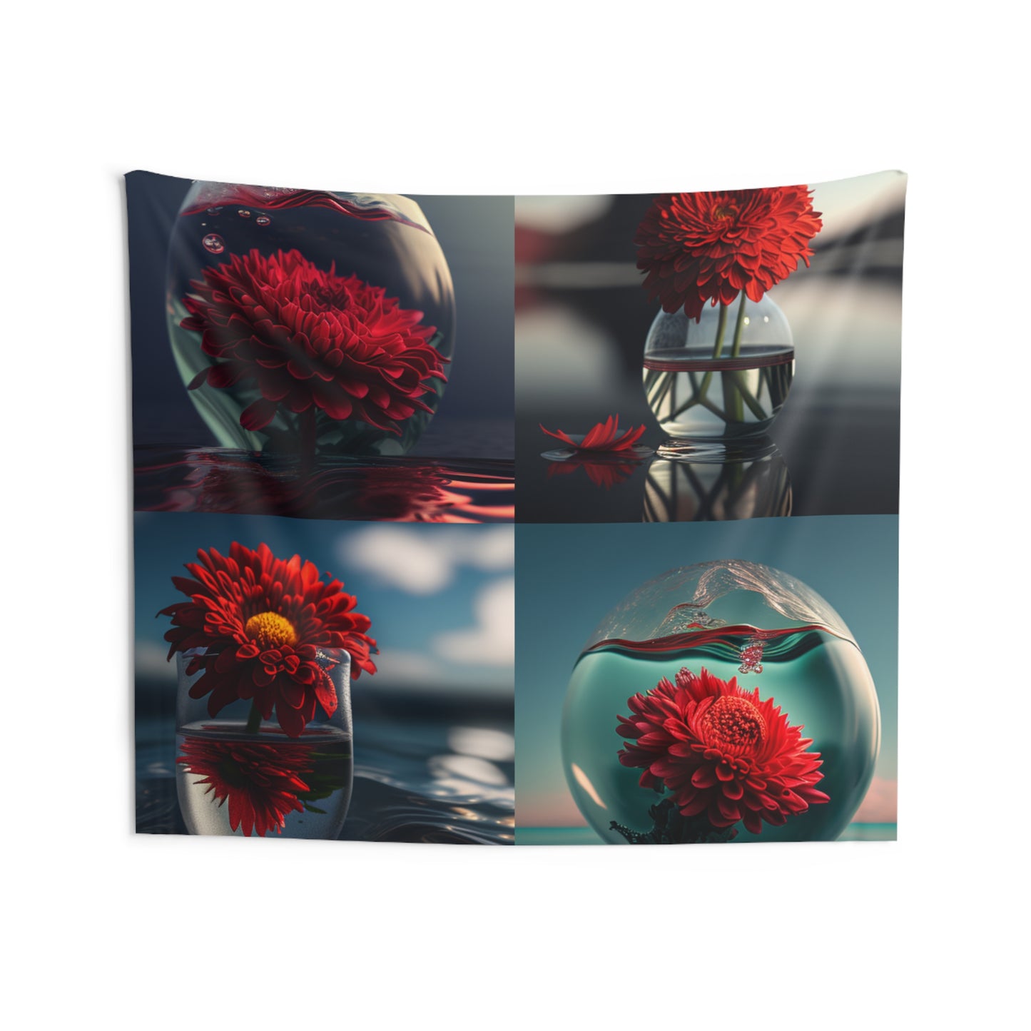 Indoor Wall Tapestries Chrysanthemum 5