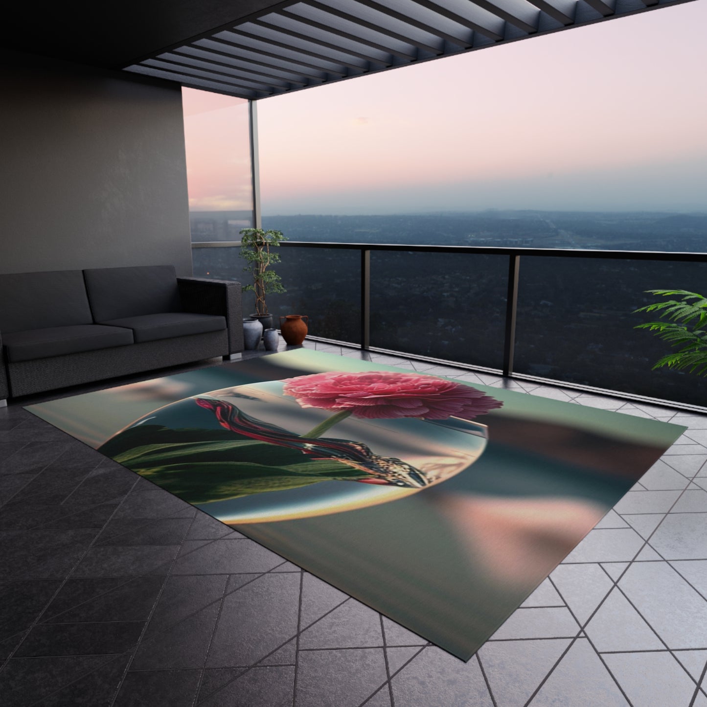 Outdoor Rug Carnation 2