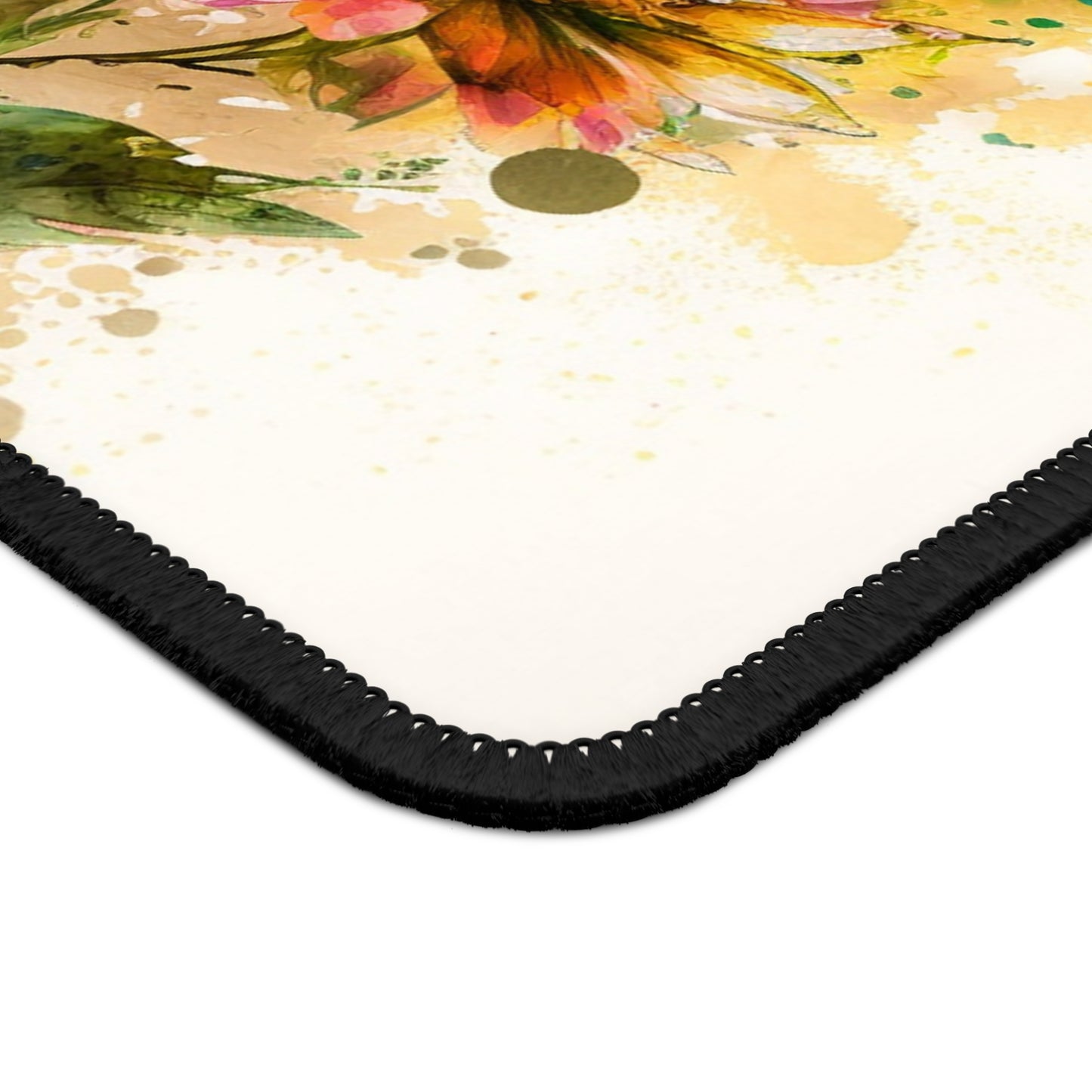 Gaming Mouse Pad Bright Spring Flowers 1