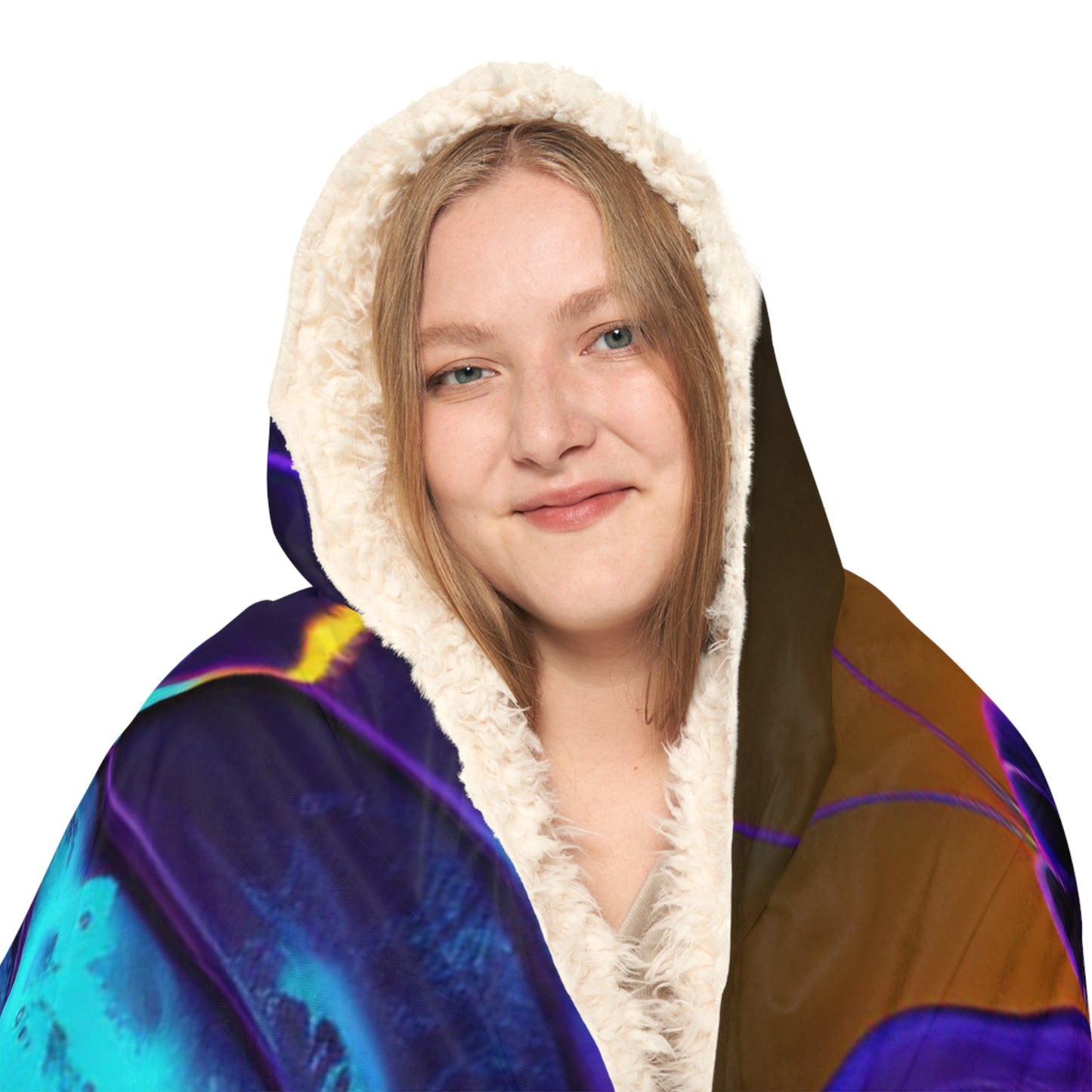 Snuggle Hooded Blanket Thermal Butterfly 4