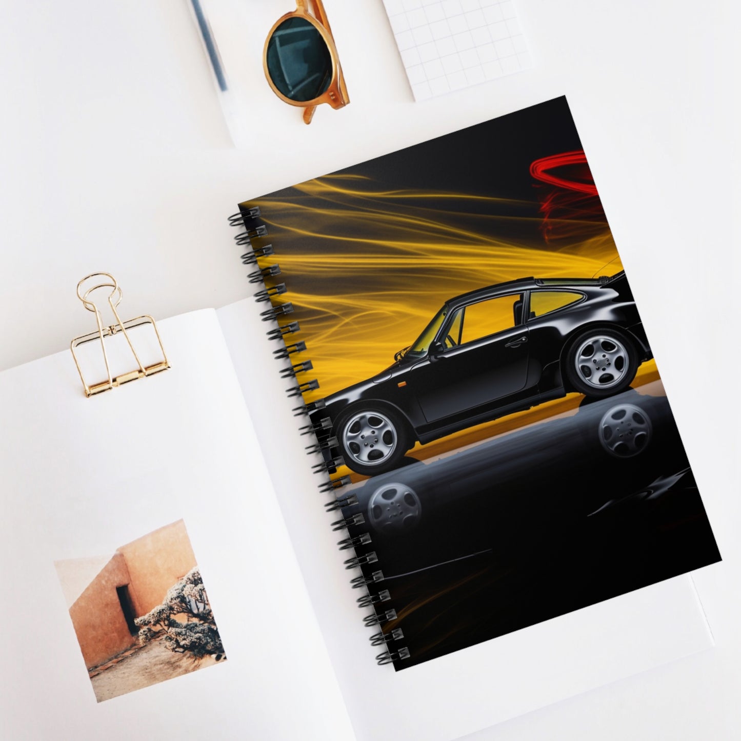 Spiral Notebook - Ruled Line Porsche 933 4