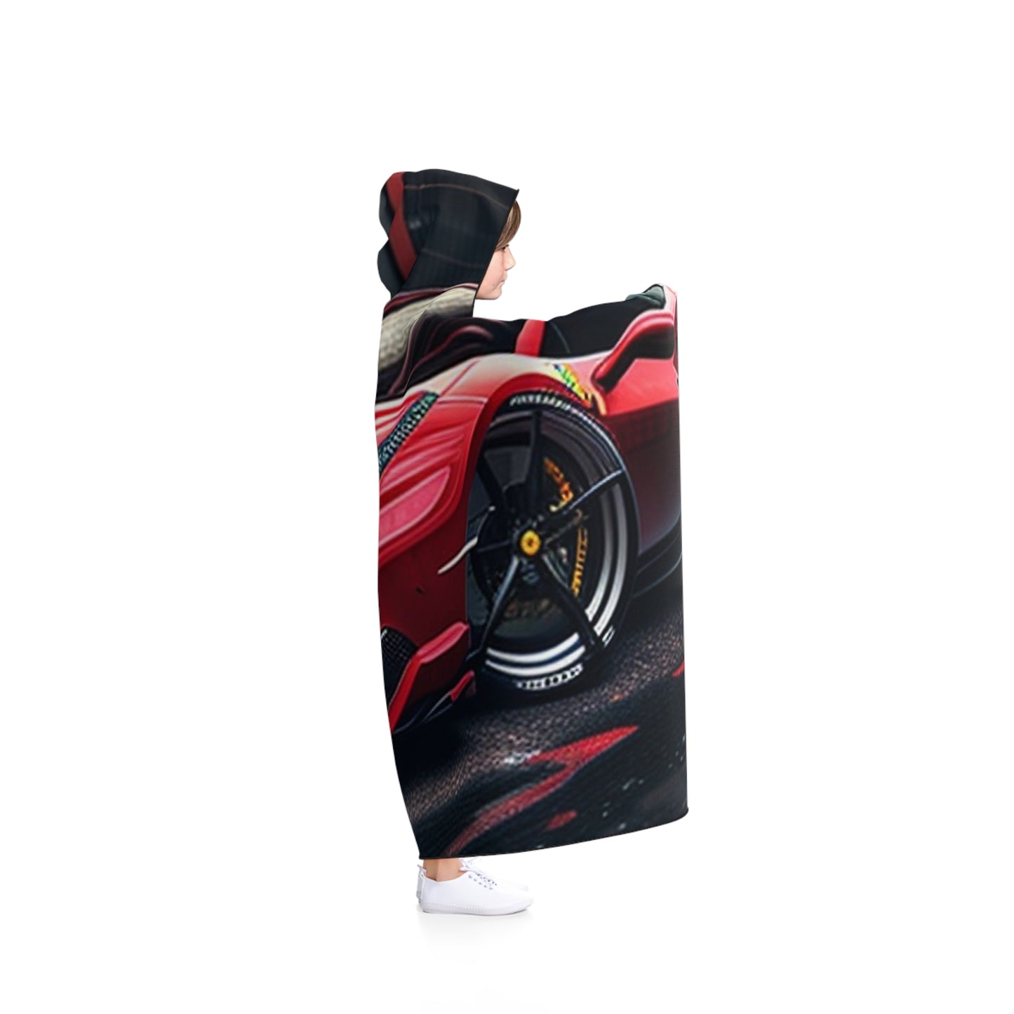 Hooded Blanket Ferrari Hyper 1
