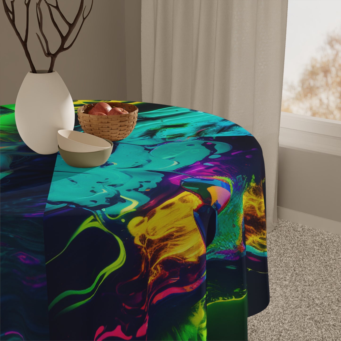 Tablecloth Florescent Glow 5