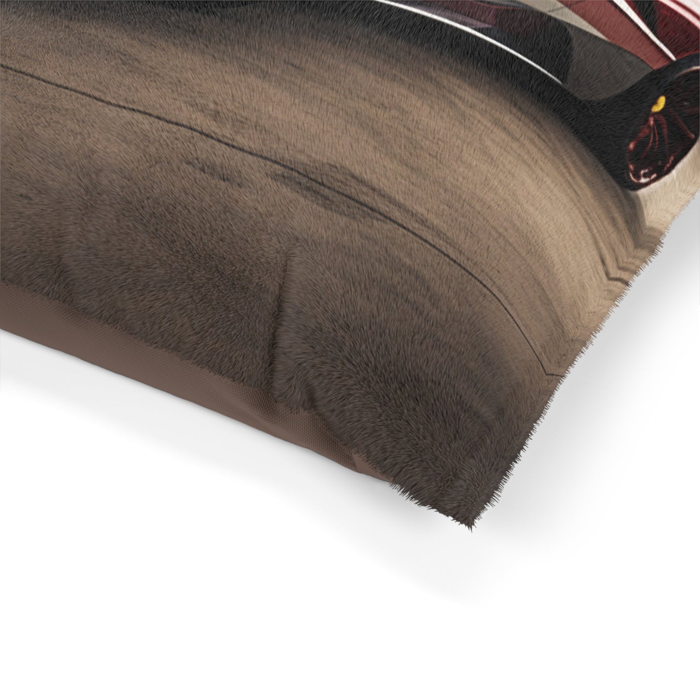 Pet Bed American Flag Background Ferrari 2