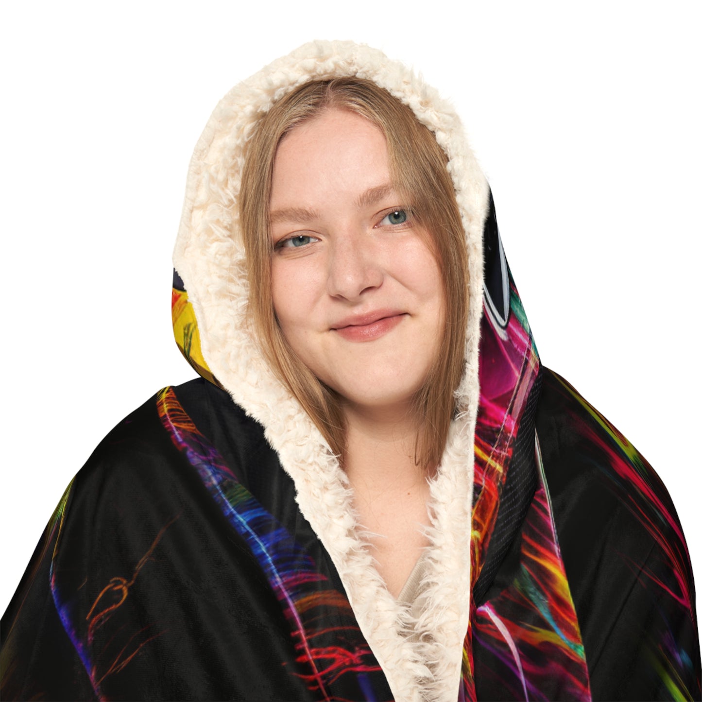 Snuggle Hooded Blanket Ferrari Color 5