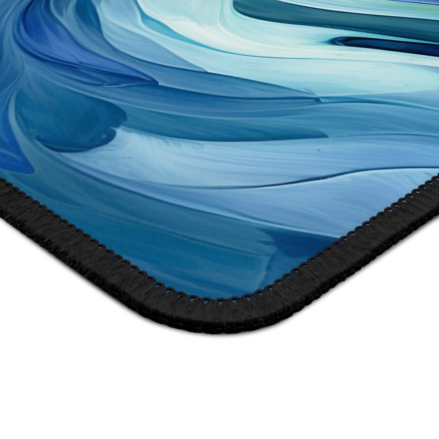 Gaming Mouse Pad Blue Tluip Abstract 4