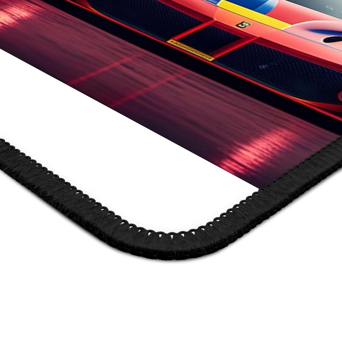 Gaming Mouse Pad Ferrari Red Blue 1