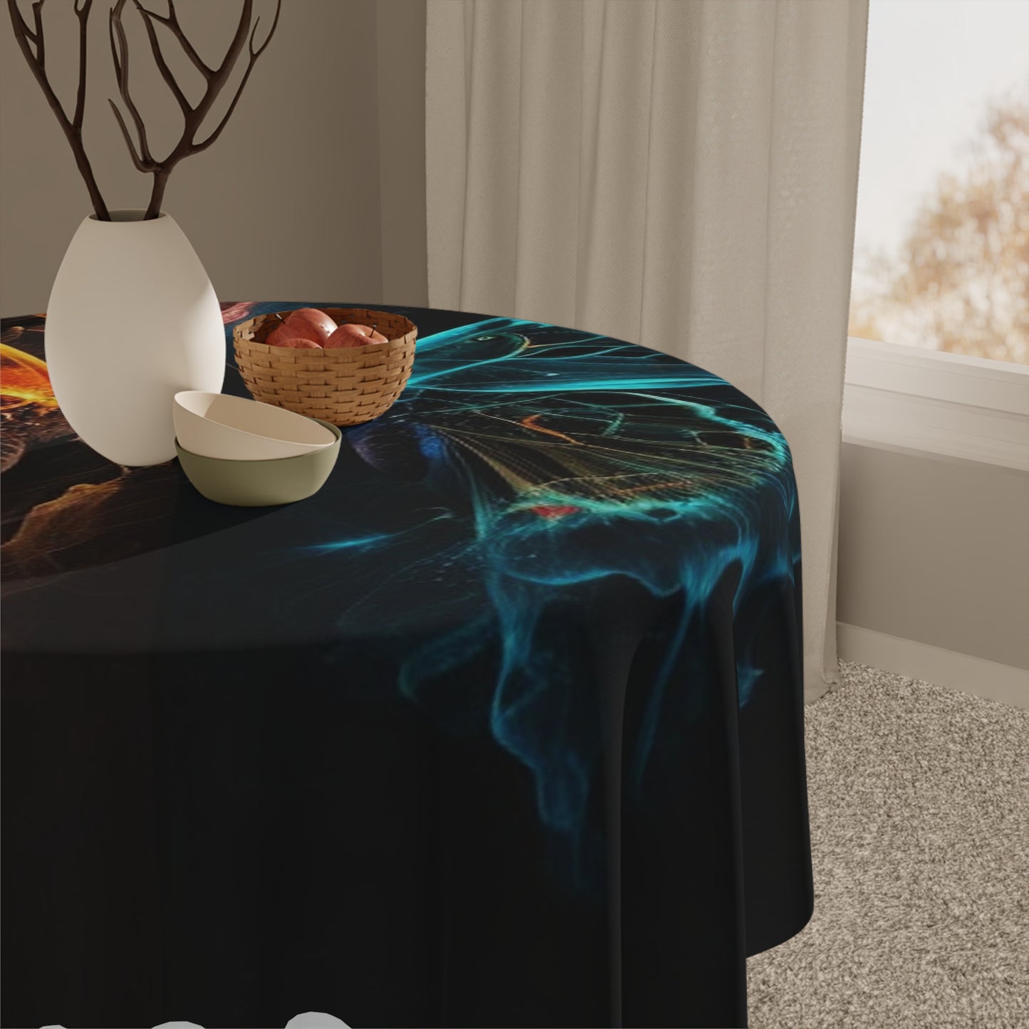 Tablecloth Kiss Neon Butterfly 4