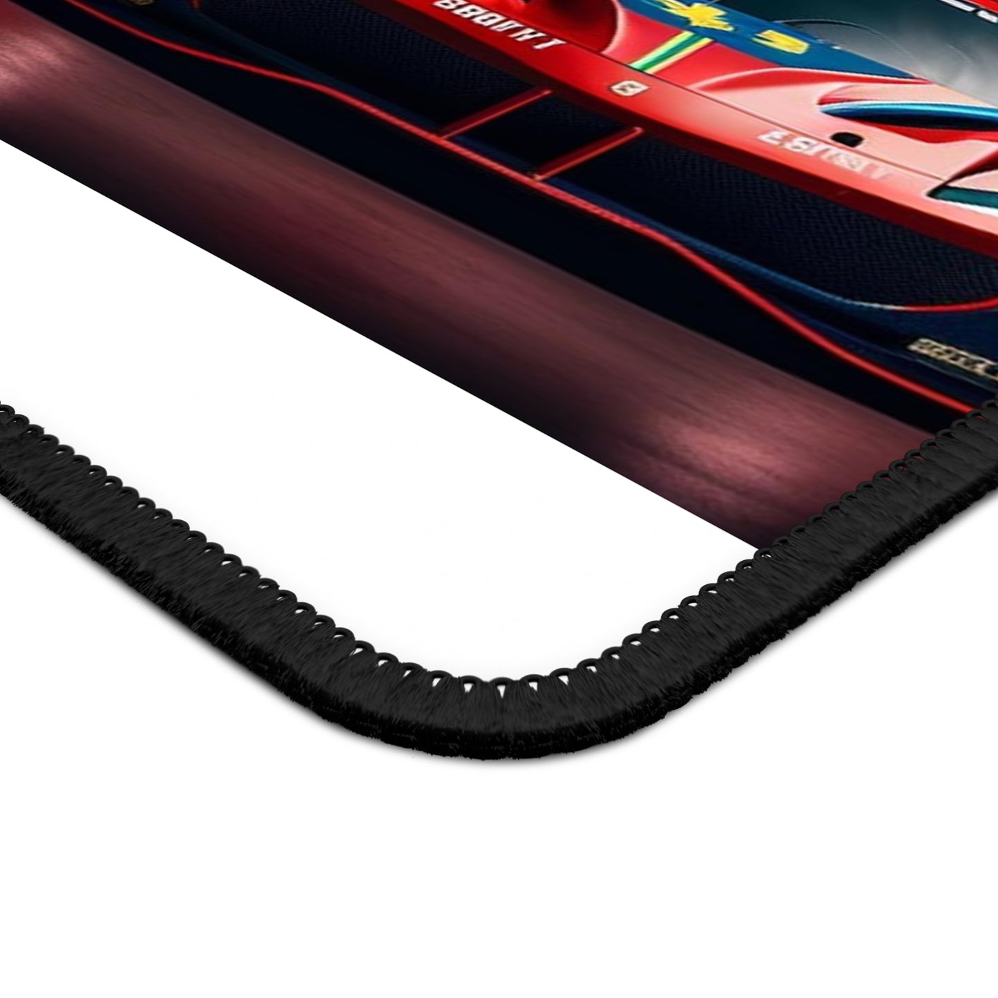 Gaming Mouse Pad Ferrari Red Blue 3