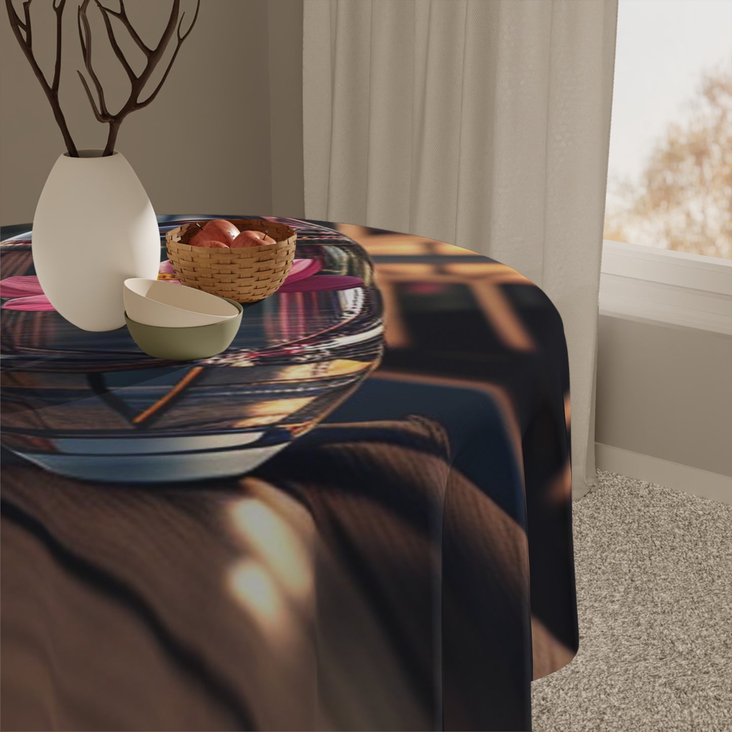 Tablecloth Pink Magnolia 2