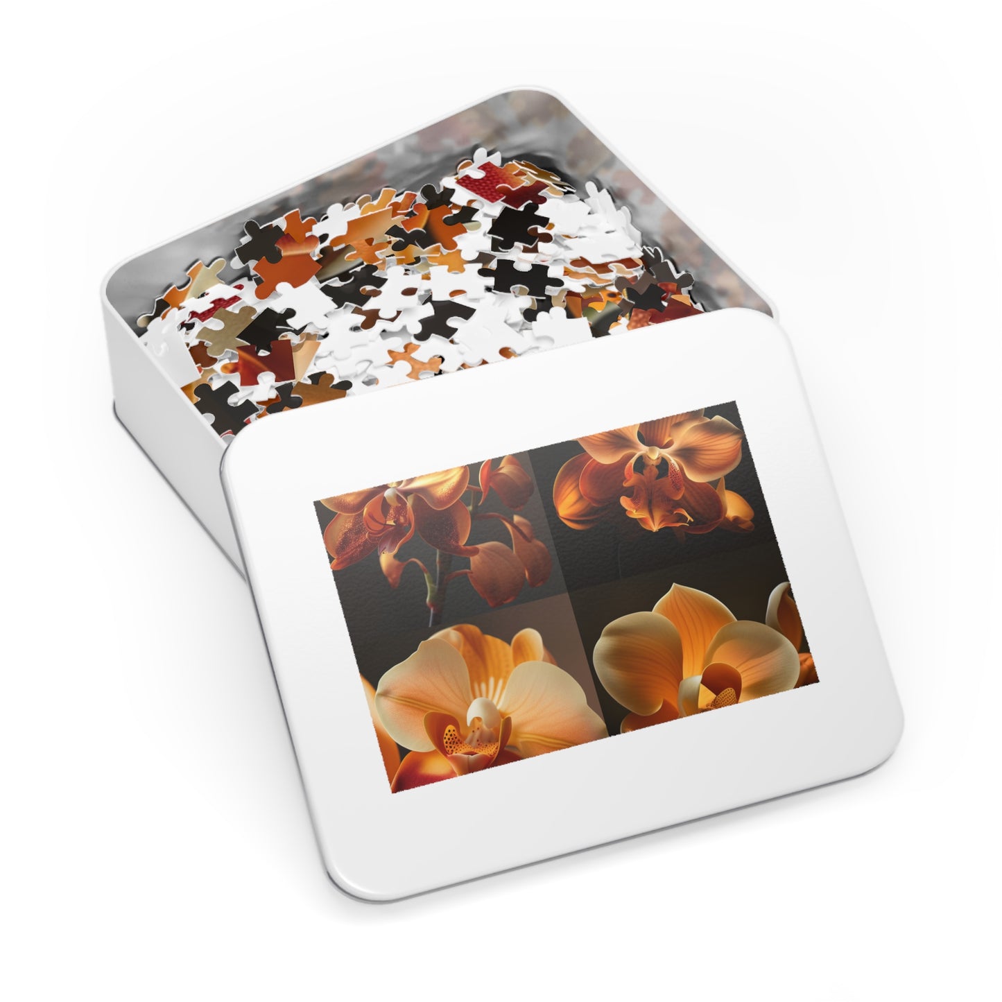 Jigsaw Puzzle (30, 110, 252, 500,1000-Piece) Orange Orchid 5