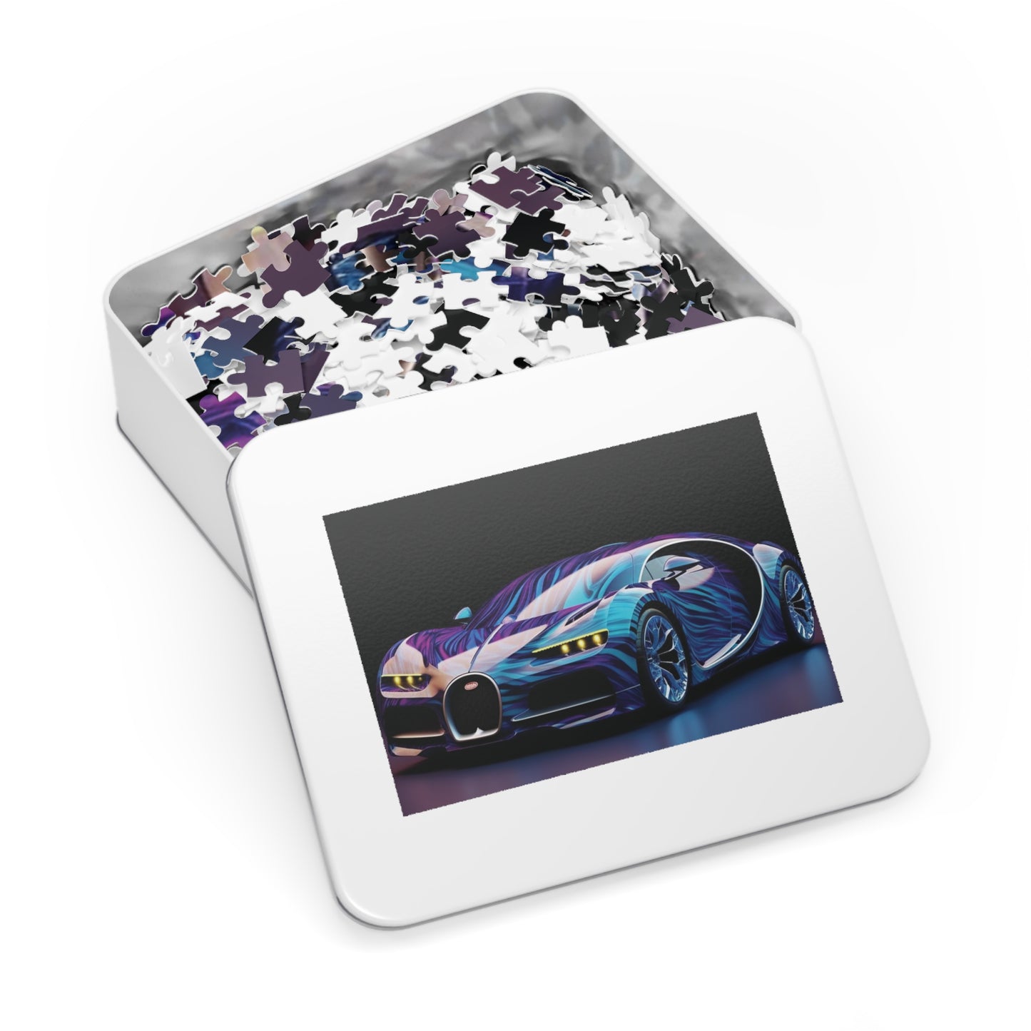 Jigsaw Puzzle (30, 110, 252, 500,1000-Piece) Bugatti Abstract Flair 3