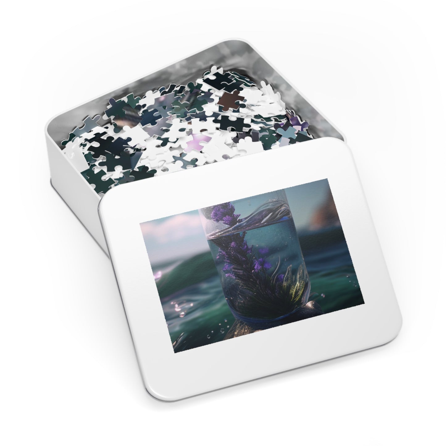 Jigsaw Puzzle (30, 110, 252, 500,1000-Piece) Lavender in a vase 2