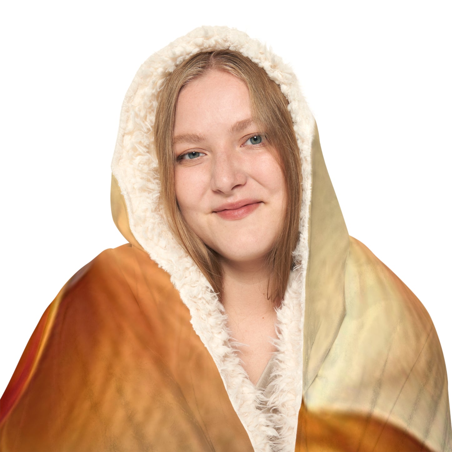 Snuggle Hooded Blanket orchid pedals 2