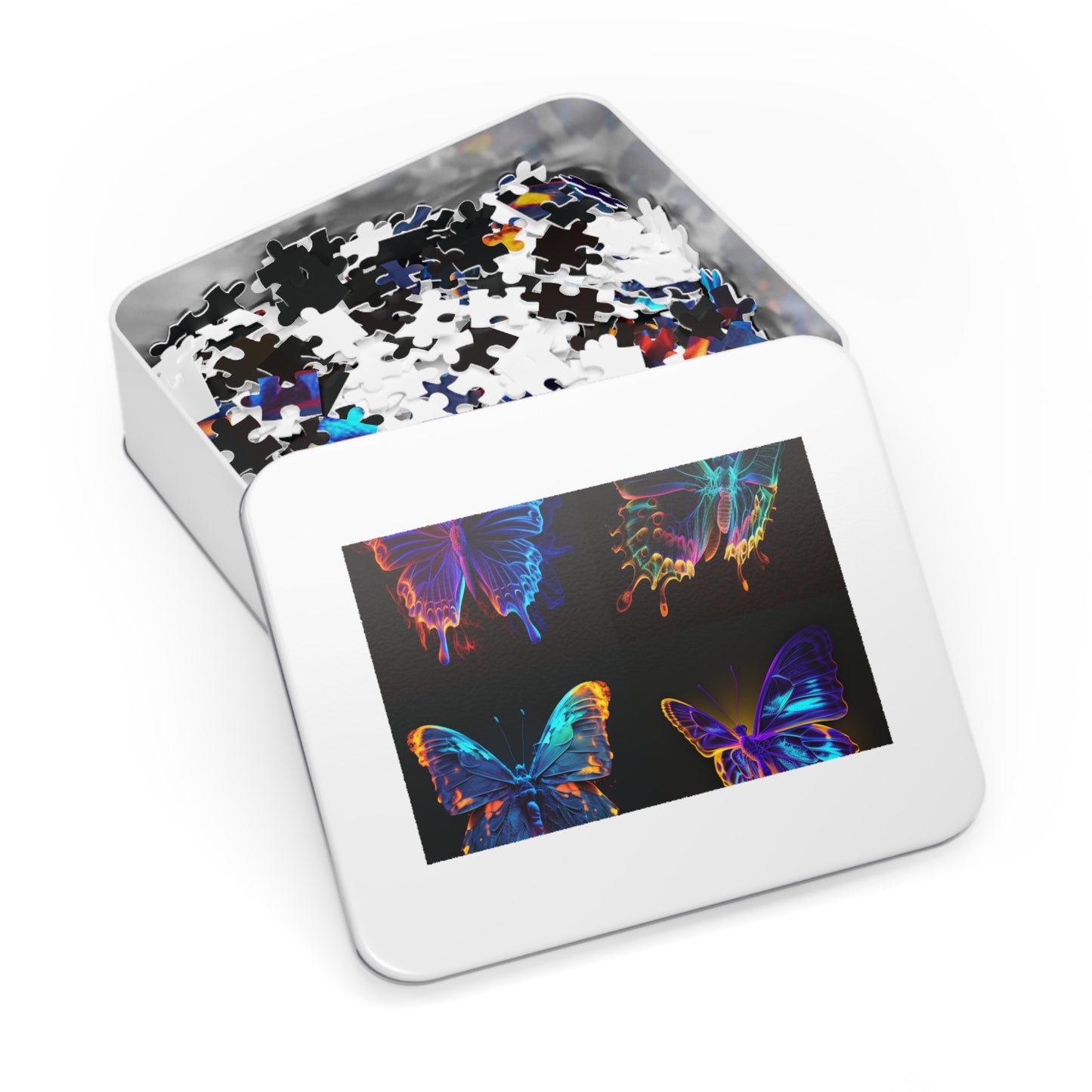 Jigsaw Puzzle (30, 110, 252, 500,1000-Piece) Thermal Butterfly 5