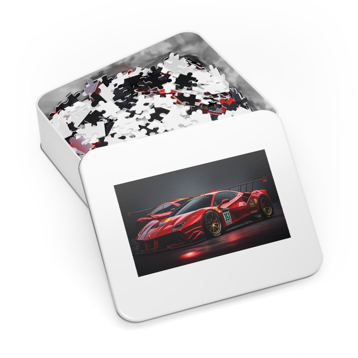 Jigsaw Puzzle (30, 110, 252, 500,1000-Piece) Ferrari Red 2