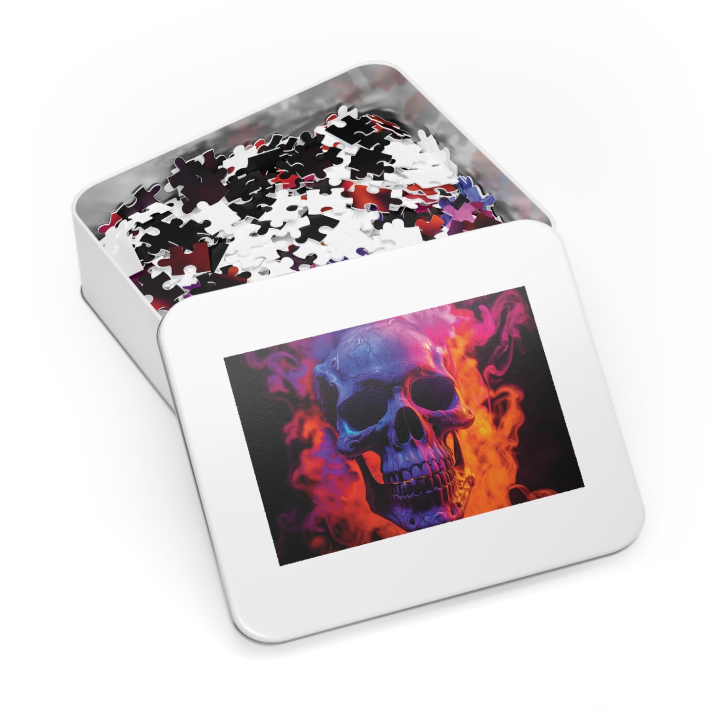 Jigsaw Puzzle (30, 110, 252, 500,1000-Piece) Macro Skull 4