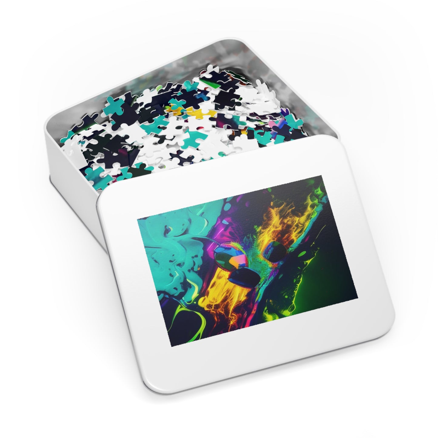 Jigsaw Puzzle (30, 110, 252, 500,1000-Piece) Florescent Glow 4