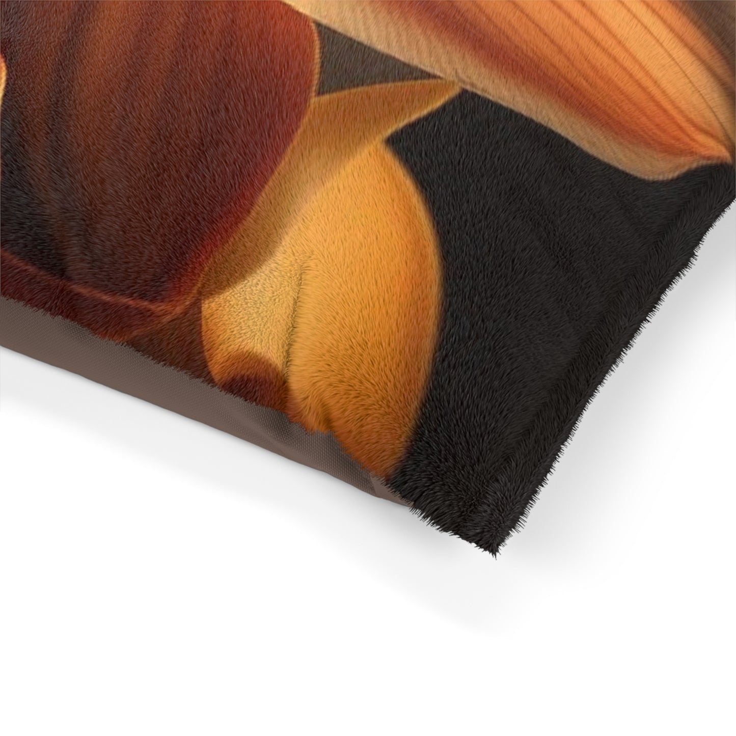 Pet Bed Orange Orchid 2