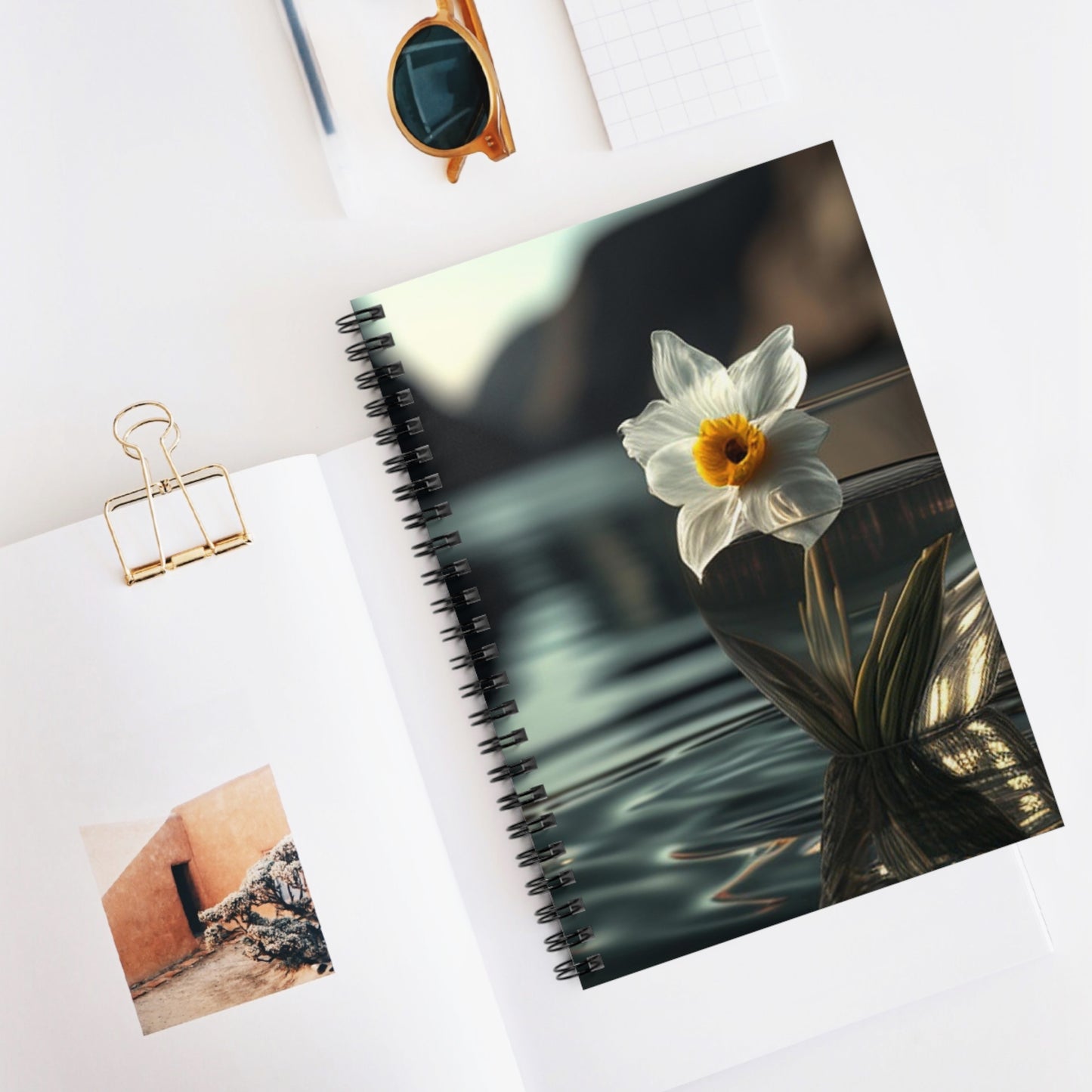 Spiral Notebook - Ruled Line Daffodil 2