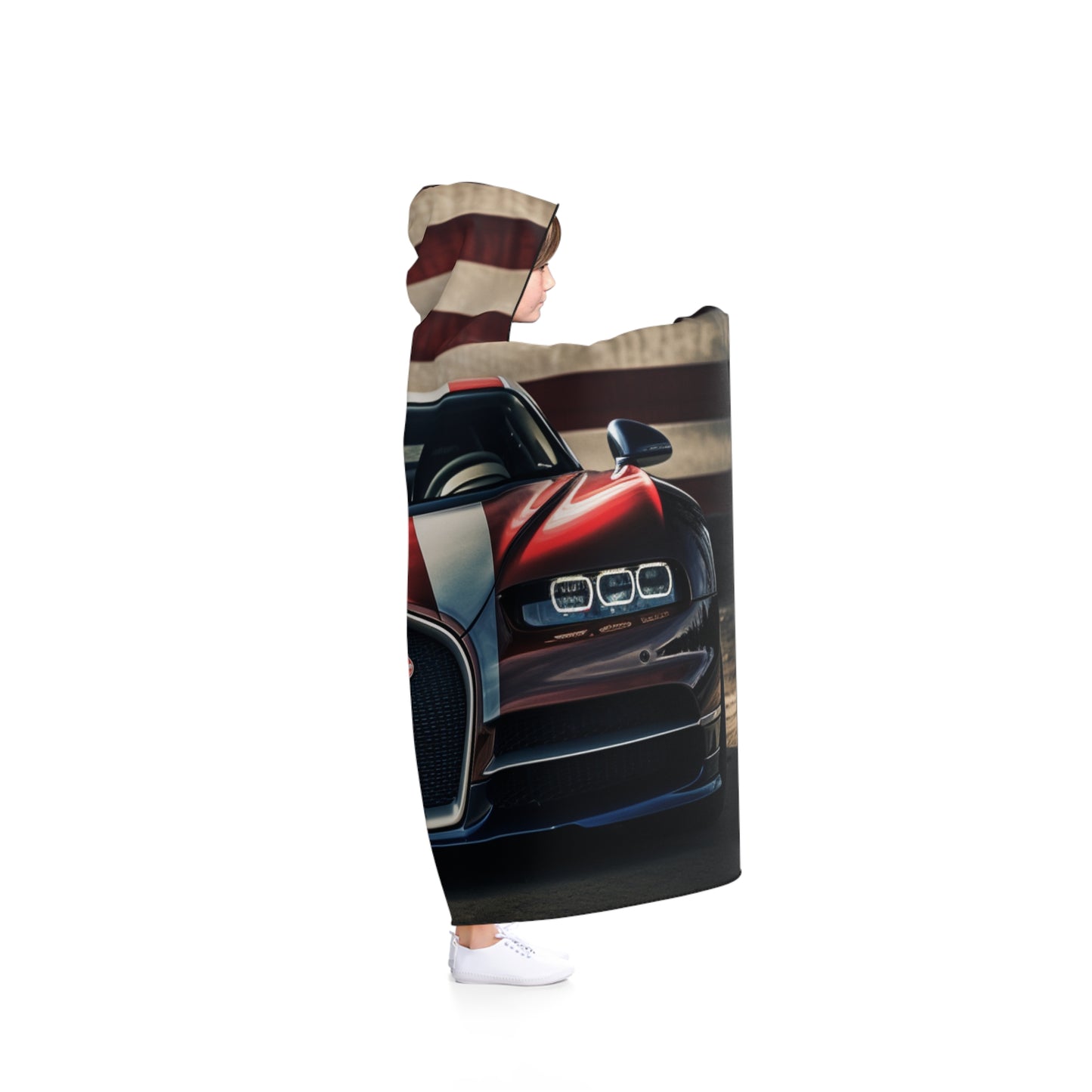 Hooded Blanket Bugatti Flag 1