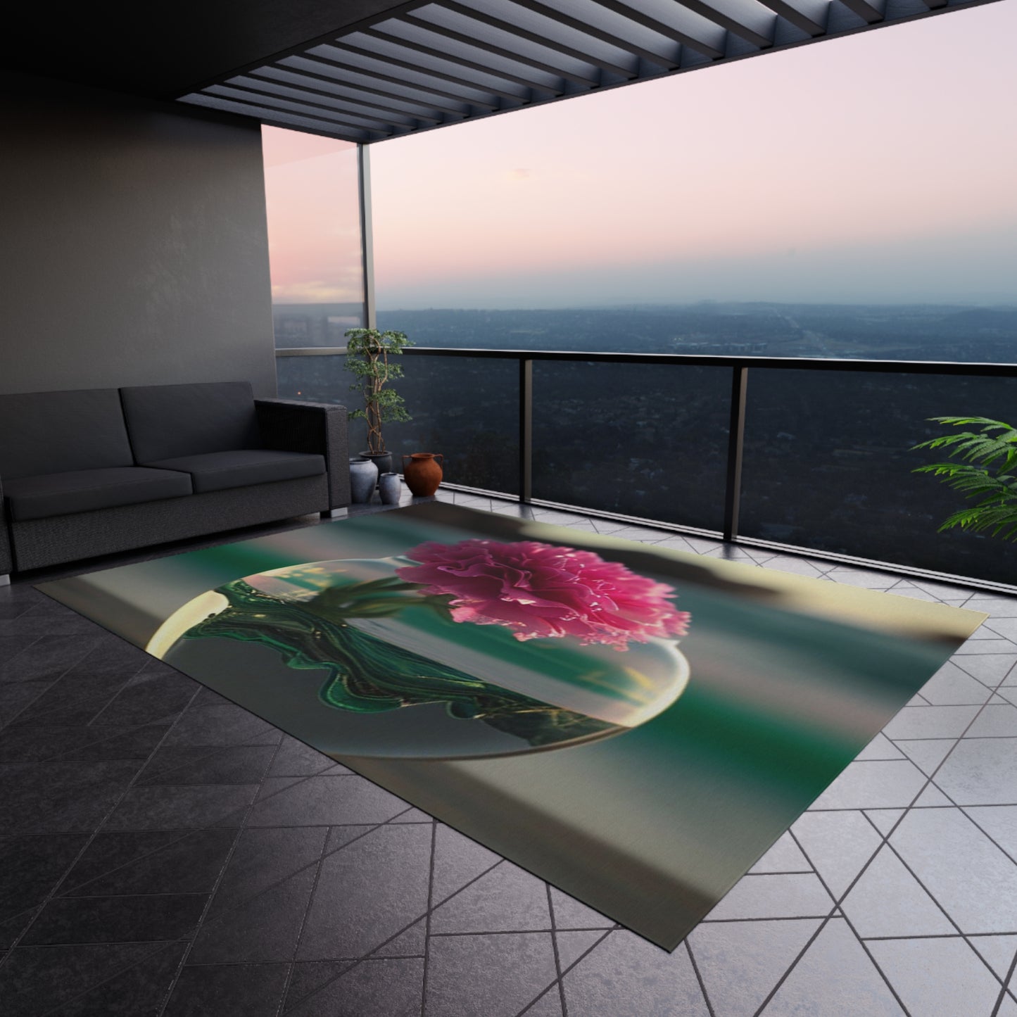 Outdoor Rug Carnation 3