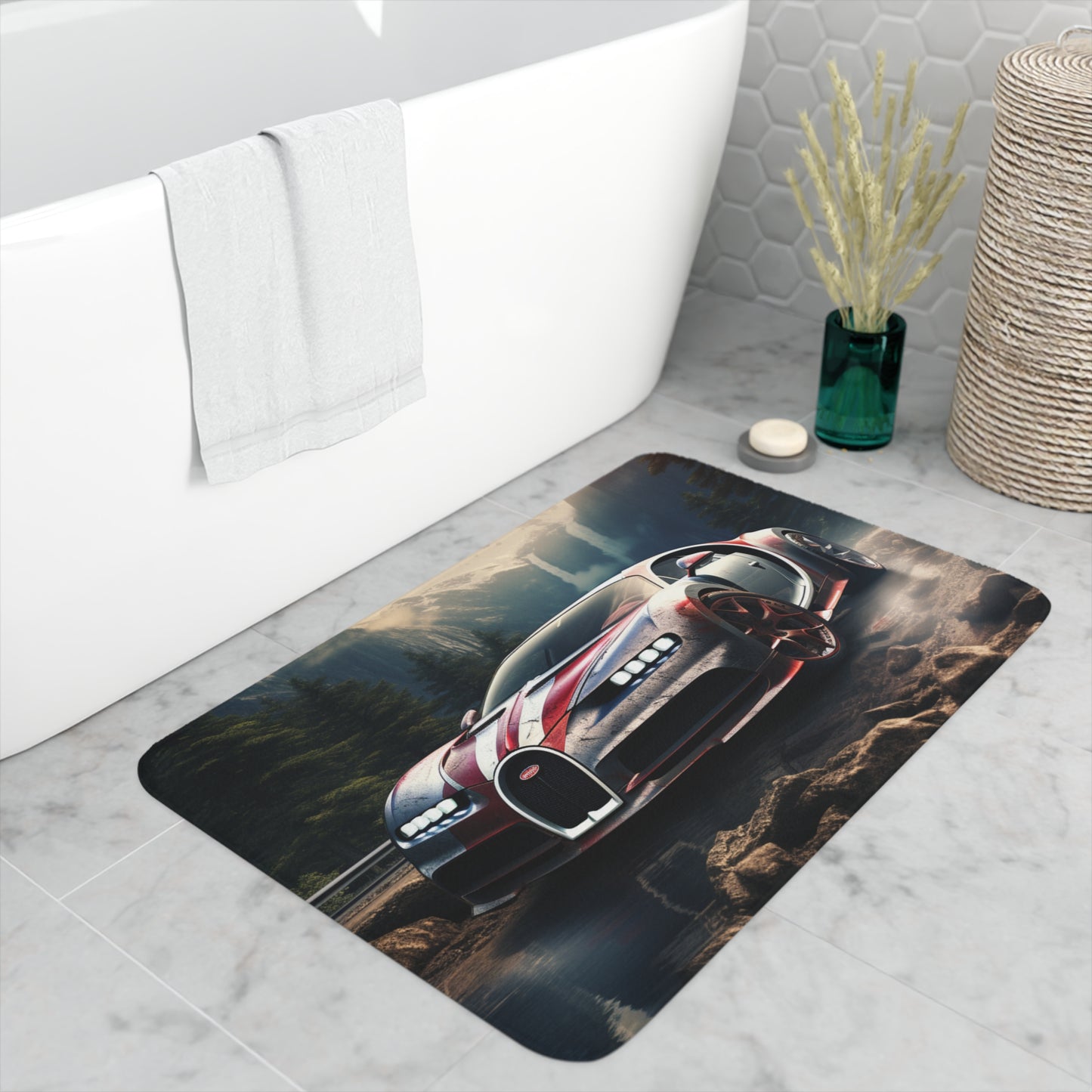 Memory Foam Bath Mat Bugatti Waterfall 4