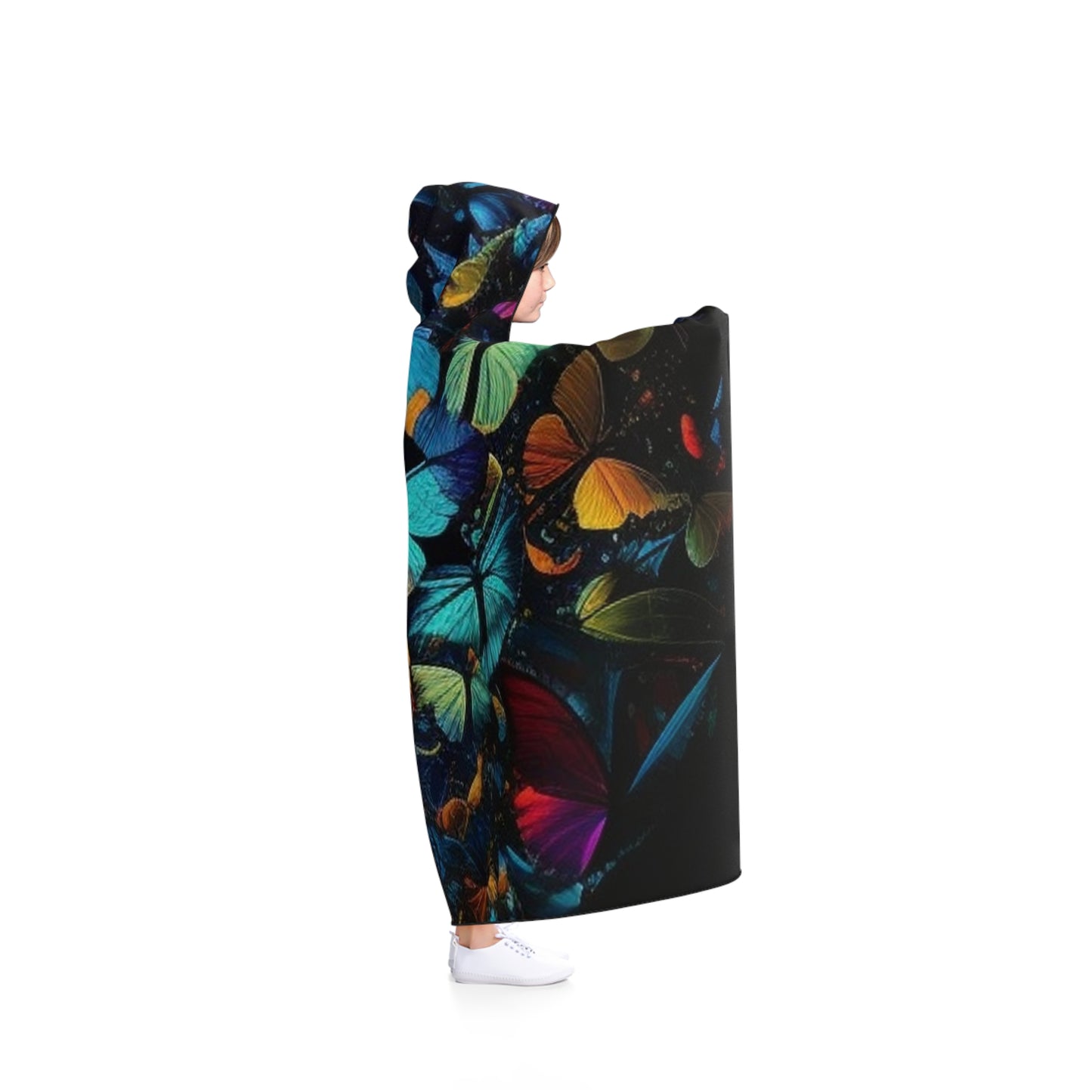 Hooded Blanket Moon Butterfly 1