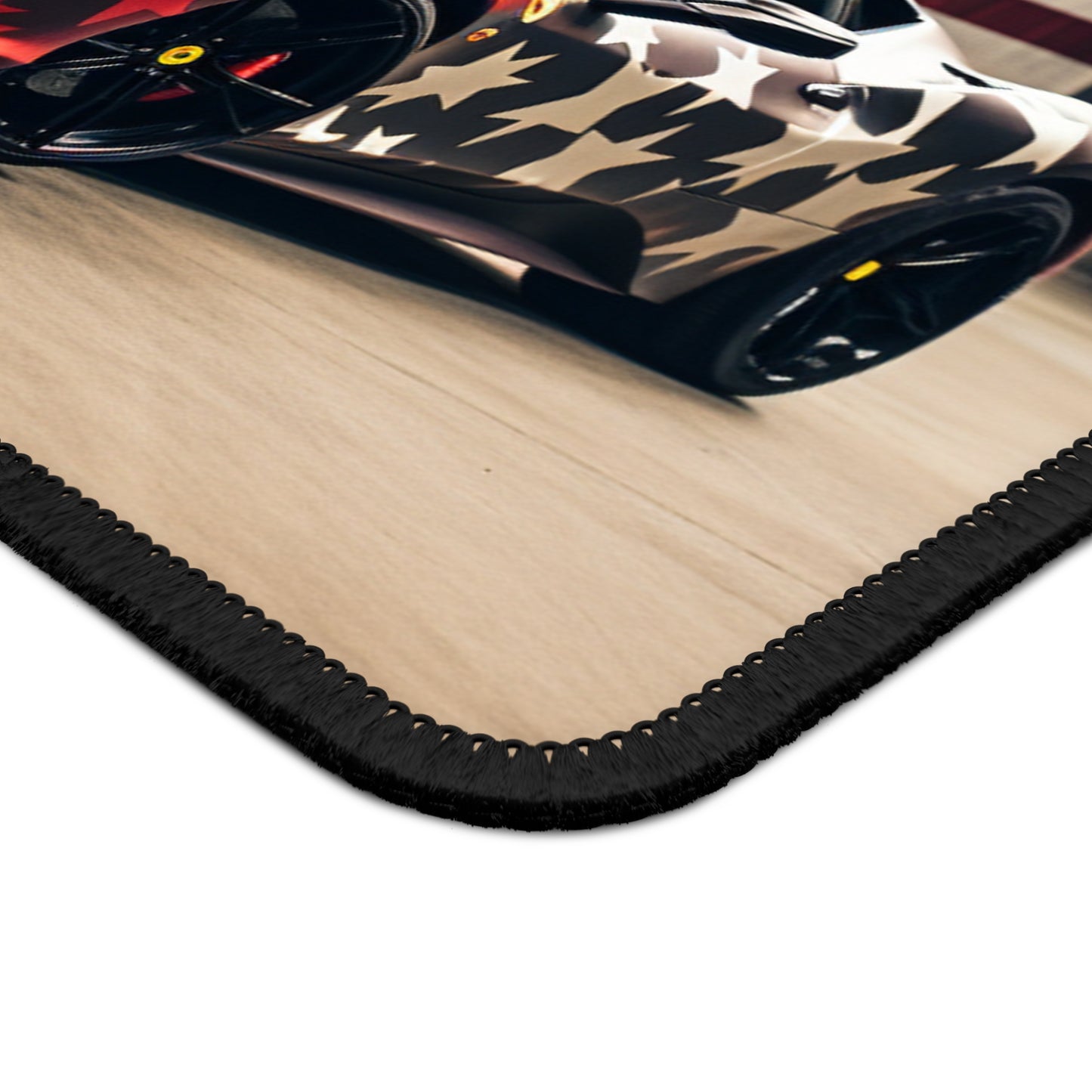 Gaming Mouse Pad American Flag Farrari 1