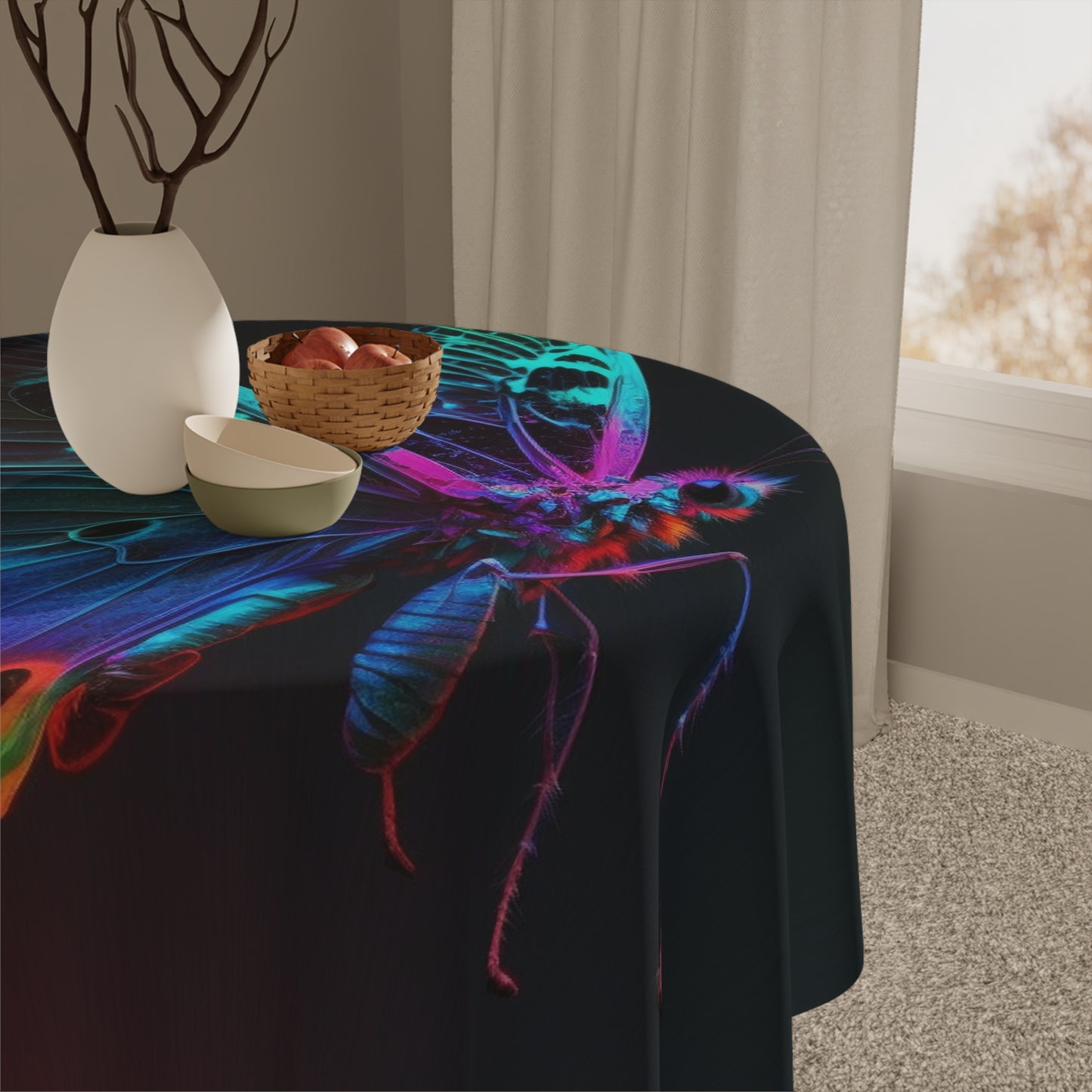 Tablecloth Raw Hyper Color Butterfly 1