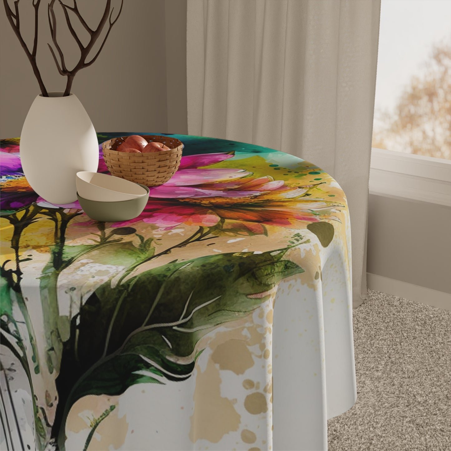 Tablecloth Bright Spring Flowers 1