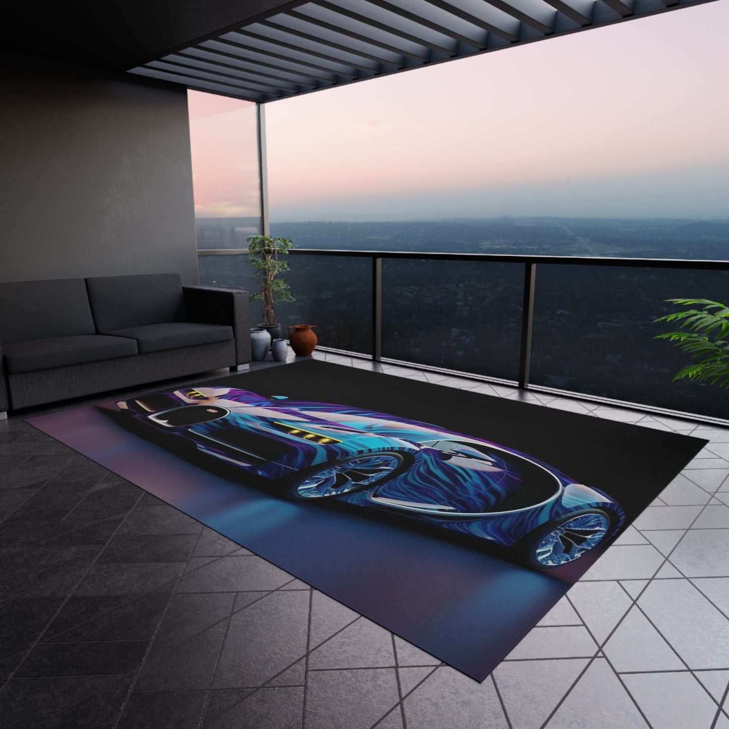 Outdoor Rug Bugatti Abstract Flair 3
